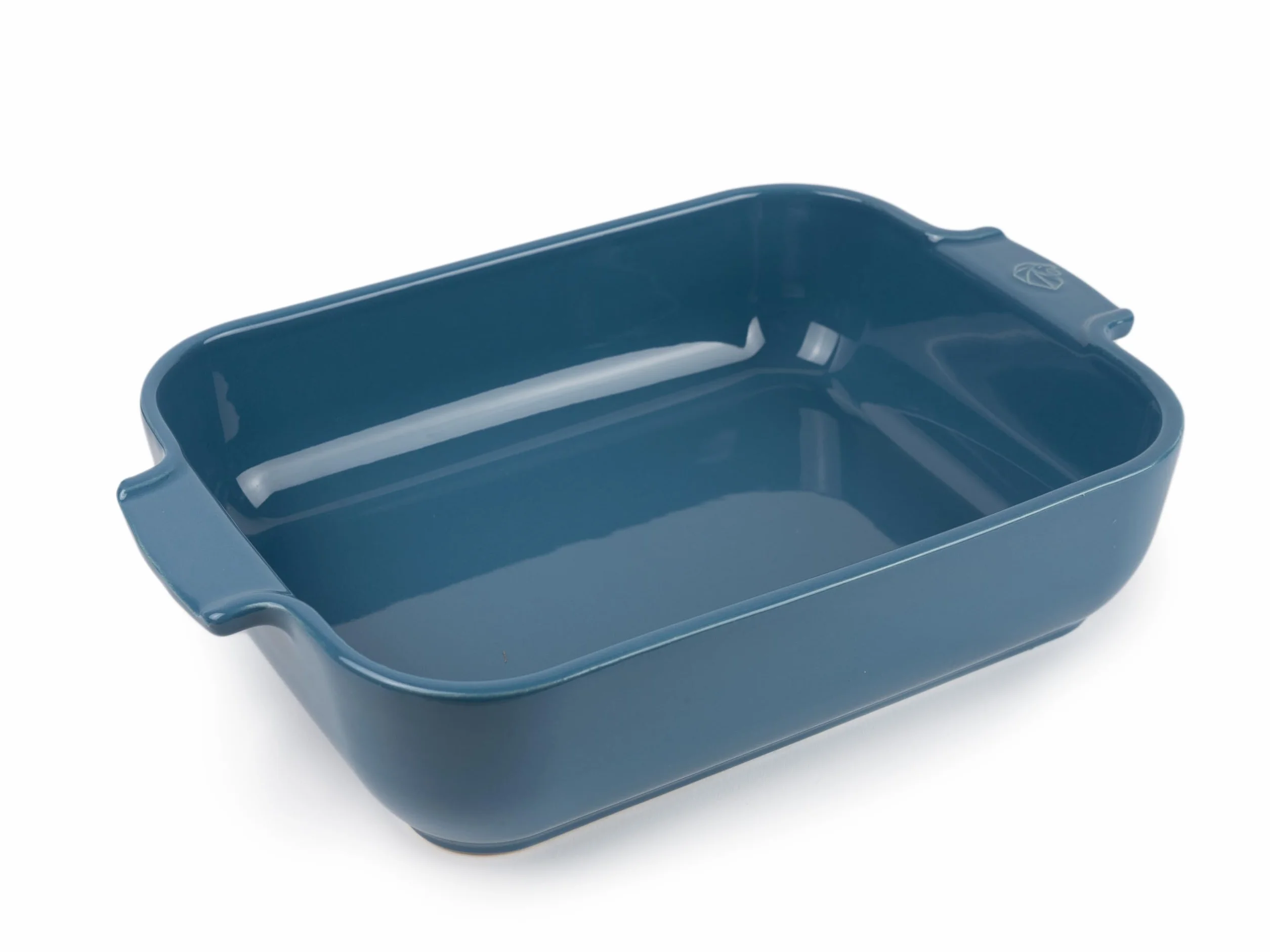 PEUGEOT - Plat Four En Céramique Rectangulaire - 32 cm x 21,7 cm x 7,2 cm - Contenance : 2,7 L - Garanti 10 Ans - Fabrication Française - Coloris Light Blue