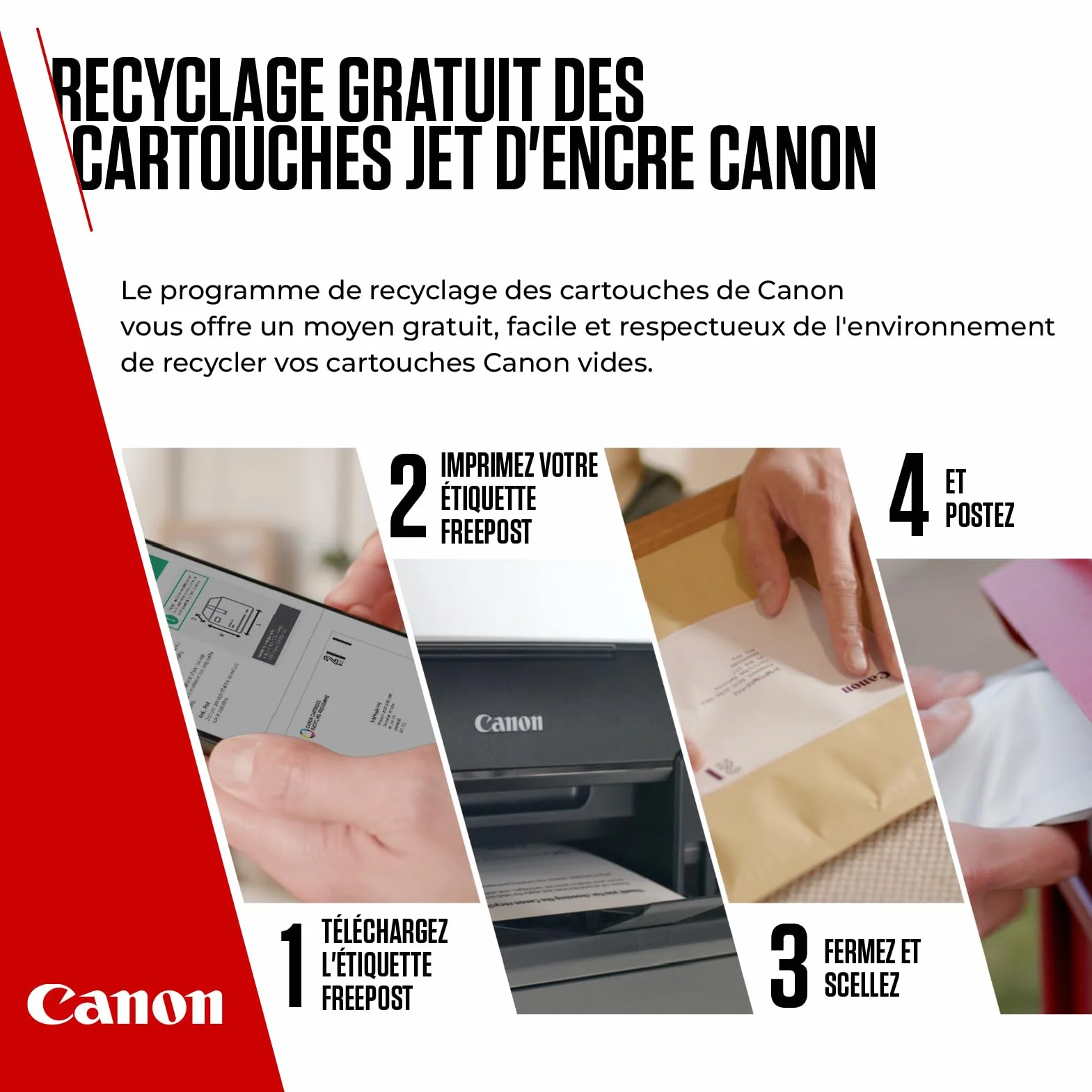 Canon PG-540 Cartouche d'encre d'origine Noire 180 Pages A4
