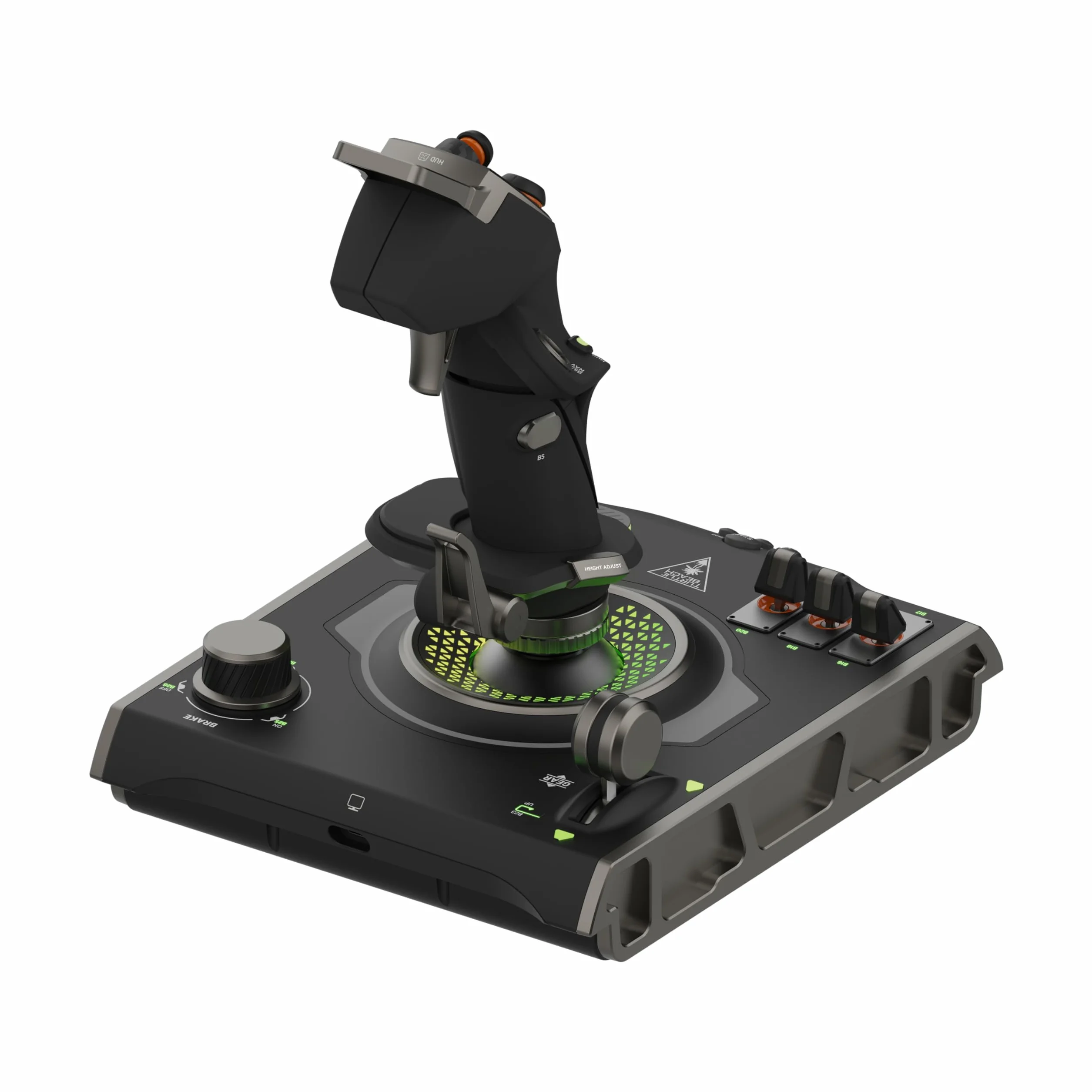 Turtle Beach VelocityOne Flightdeck Joystick HOTAS avec Écran Tactile HUD pour Windows 10 & 11