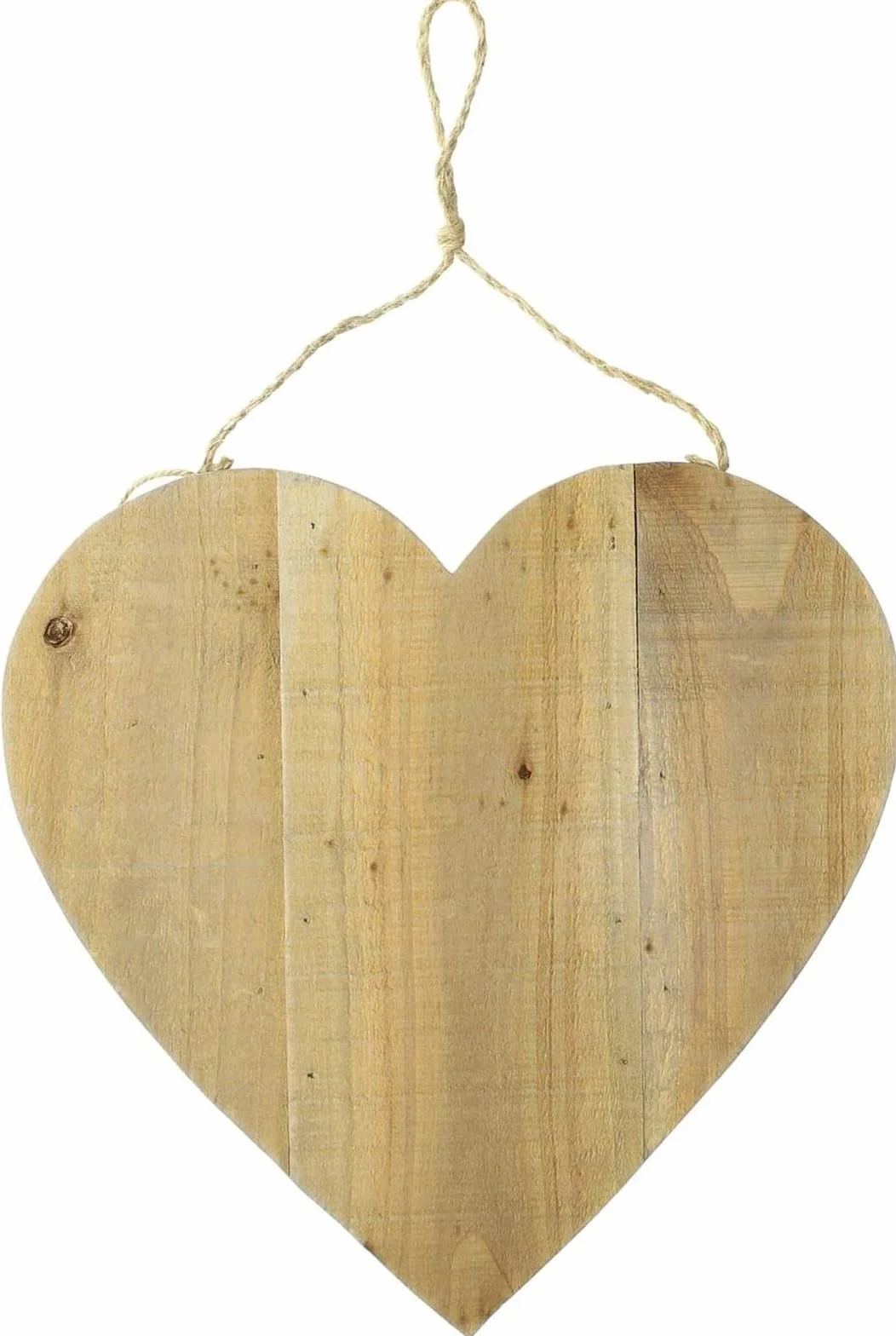 Pendentif décoratif en forme de cœur avec tableau noir 36 cm