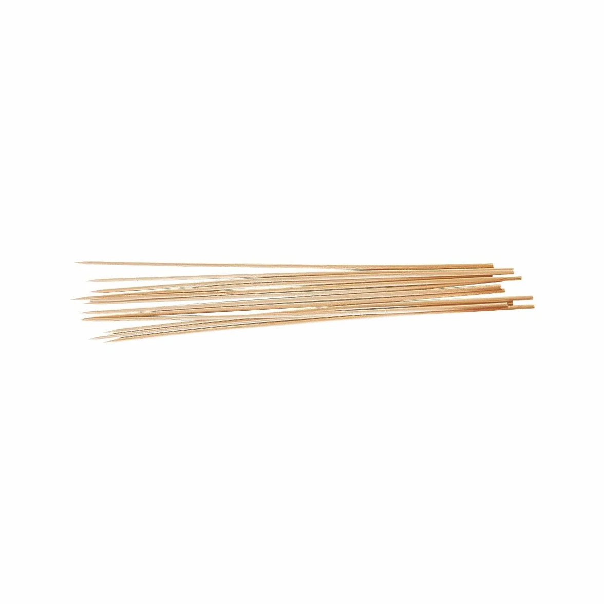 Fackelmann Lot de 30 pics à brochette en bois 30 cm ustensile de barbecue