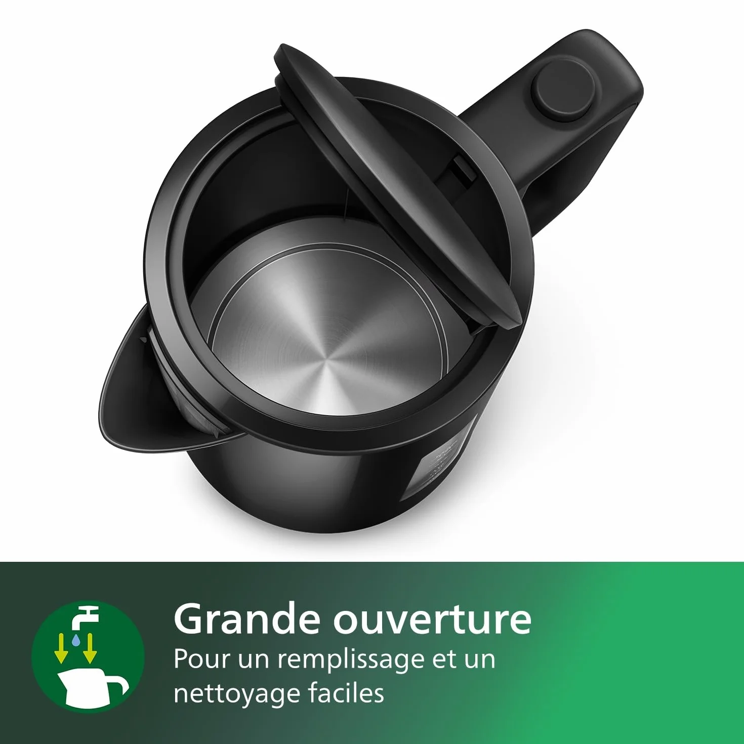Philips Series 3000 Bouilloire 1,7 l HD9318/20 Noir