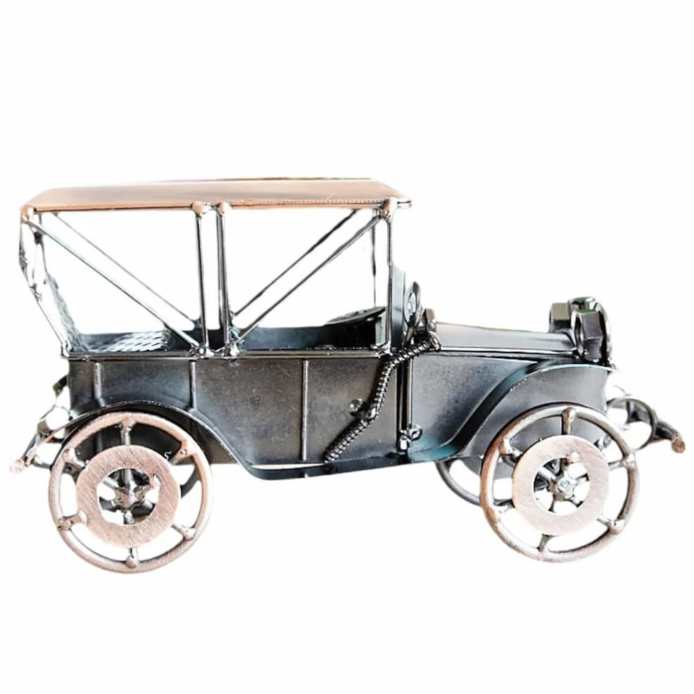 PRETYZOOM Voiture Rétro Fer Modèle Miniature Vintage pour Salon Bureau Ornement Industriel