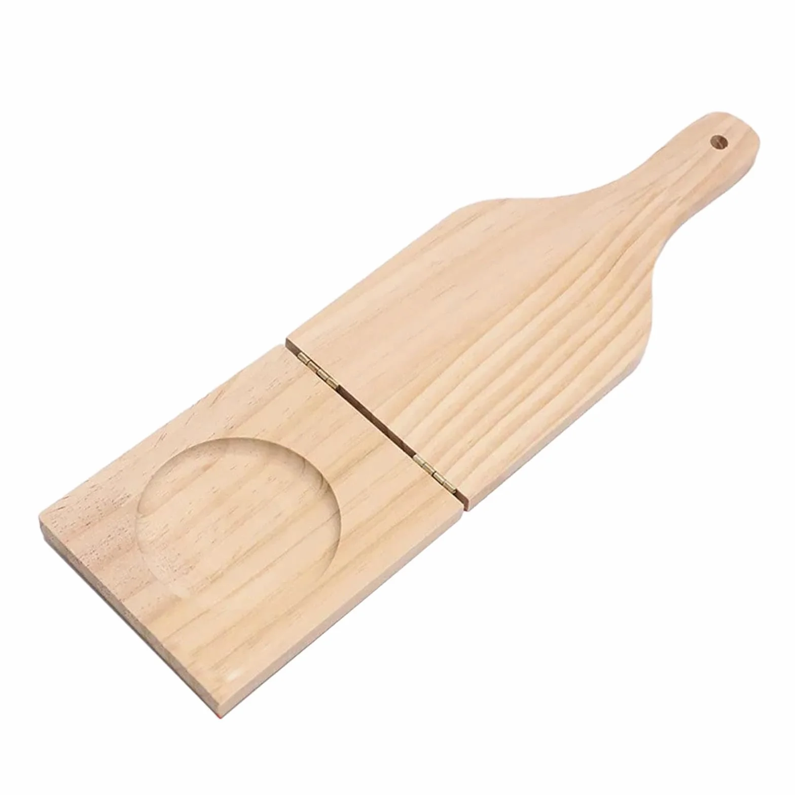 MagiDeal Presse à Bananes Plantain en Bois, Broyeur d'Aliments Ustensile de Cuisine