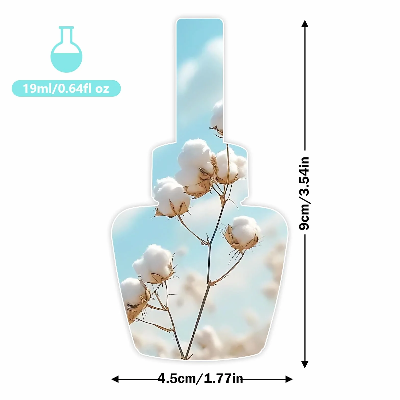 Recharge Désodorisant Maison Coton 6x19ML Compatible Air Wick Glade Diffuseur Électrique