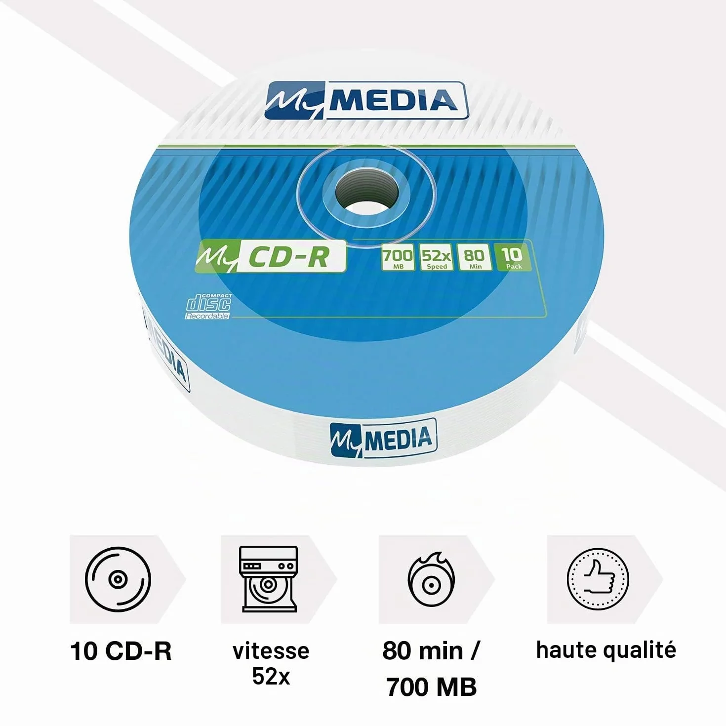 CD-R 700 Mo 52 Vitesses 69204