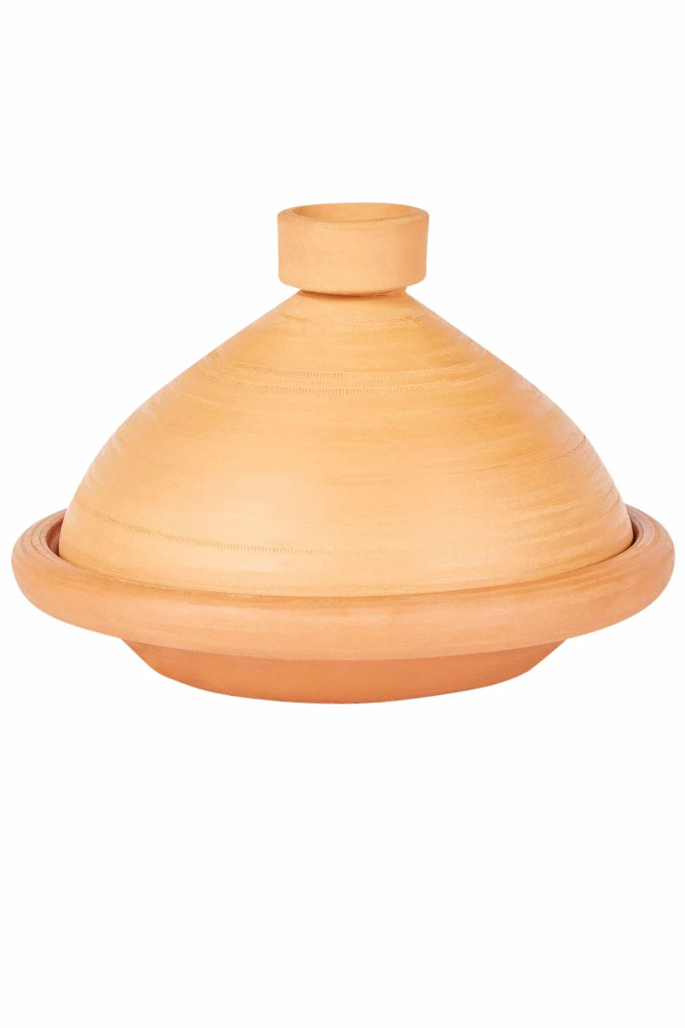 Marrakesch Poêle à tajine, tajine, terre cuite, ronde, 31 cm, 3 à 5 personnes, passe au four, passe au lave-vaisselle