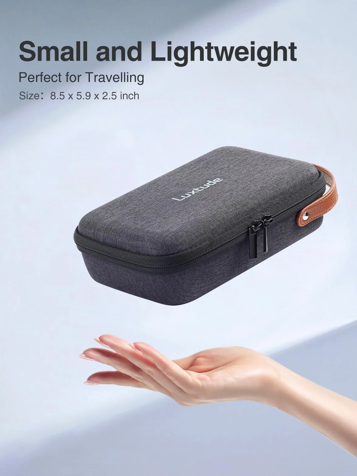 Luxtude Elektroniczny organizator torba podróżna, mały organizer do ładowarki