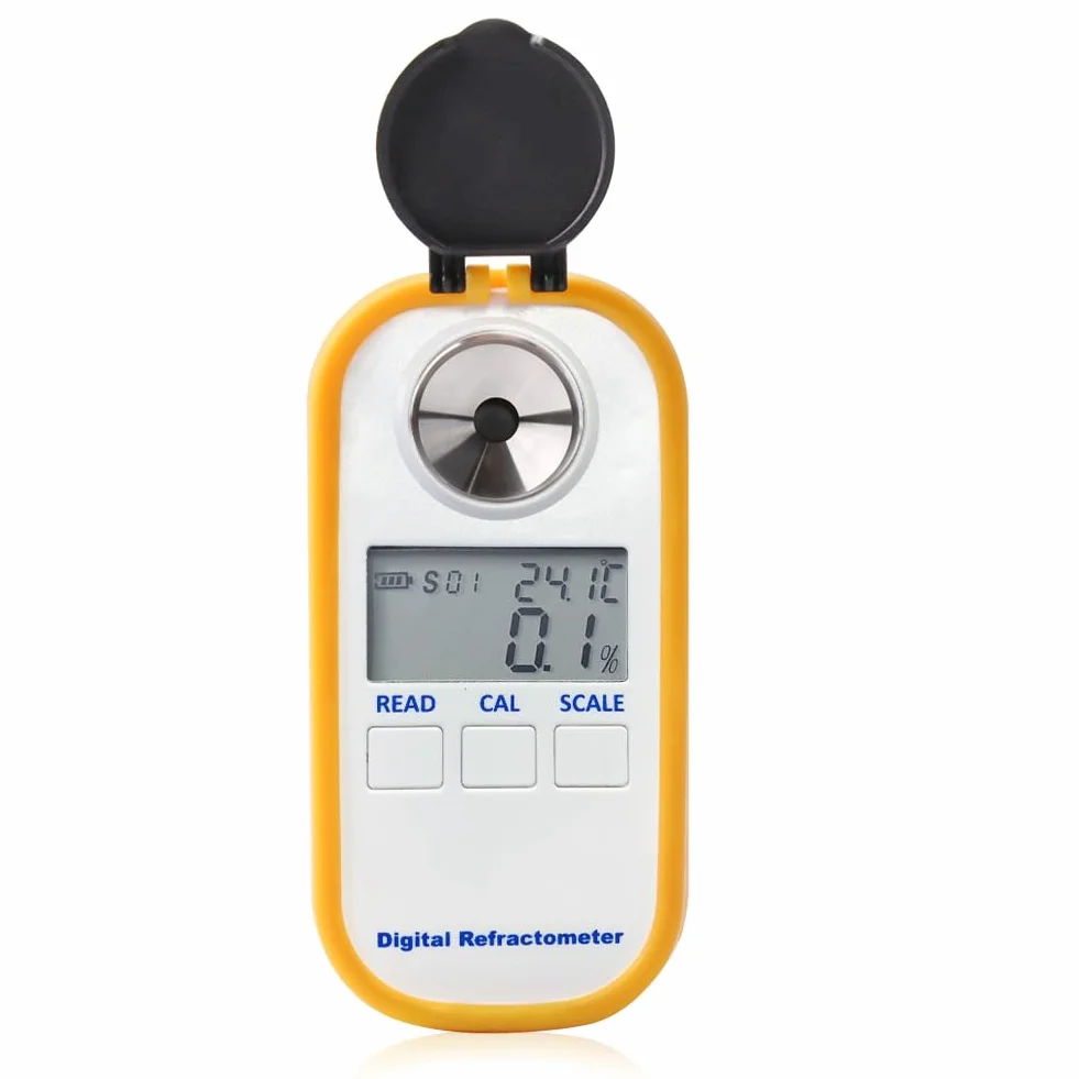 Persistence Instrument de Mesure DR301 Réfractomètre Numérique Portable à Miel Réfractomètre Numérique