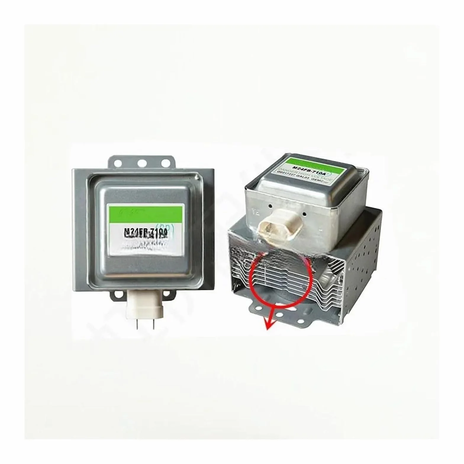 Compatible avec le magnétron for four à micro-ondes Galanz M24FC-710A et M24FB-710A.