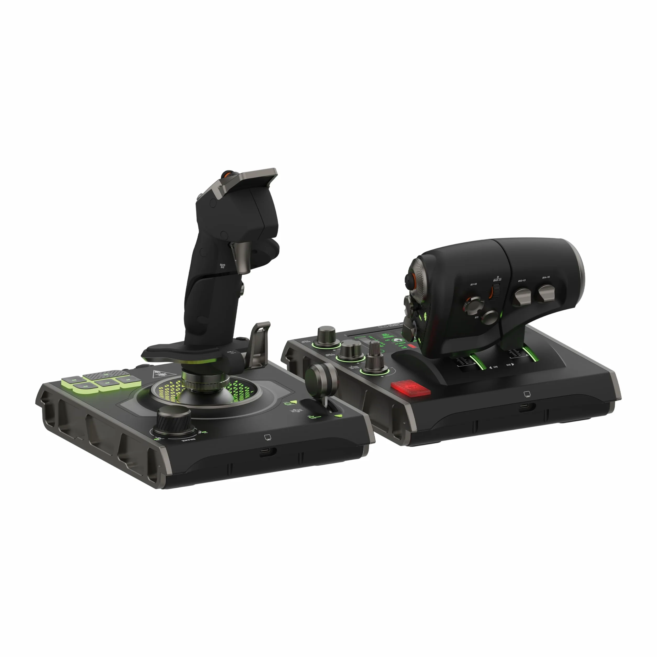 Turtle Beach VelocityOne Flightdeck Joystick HOTAS avec Écran Tactile HUD pour Windows 10 & 11