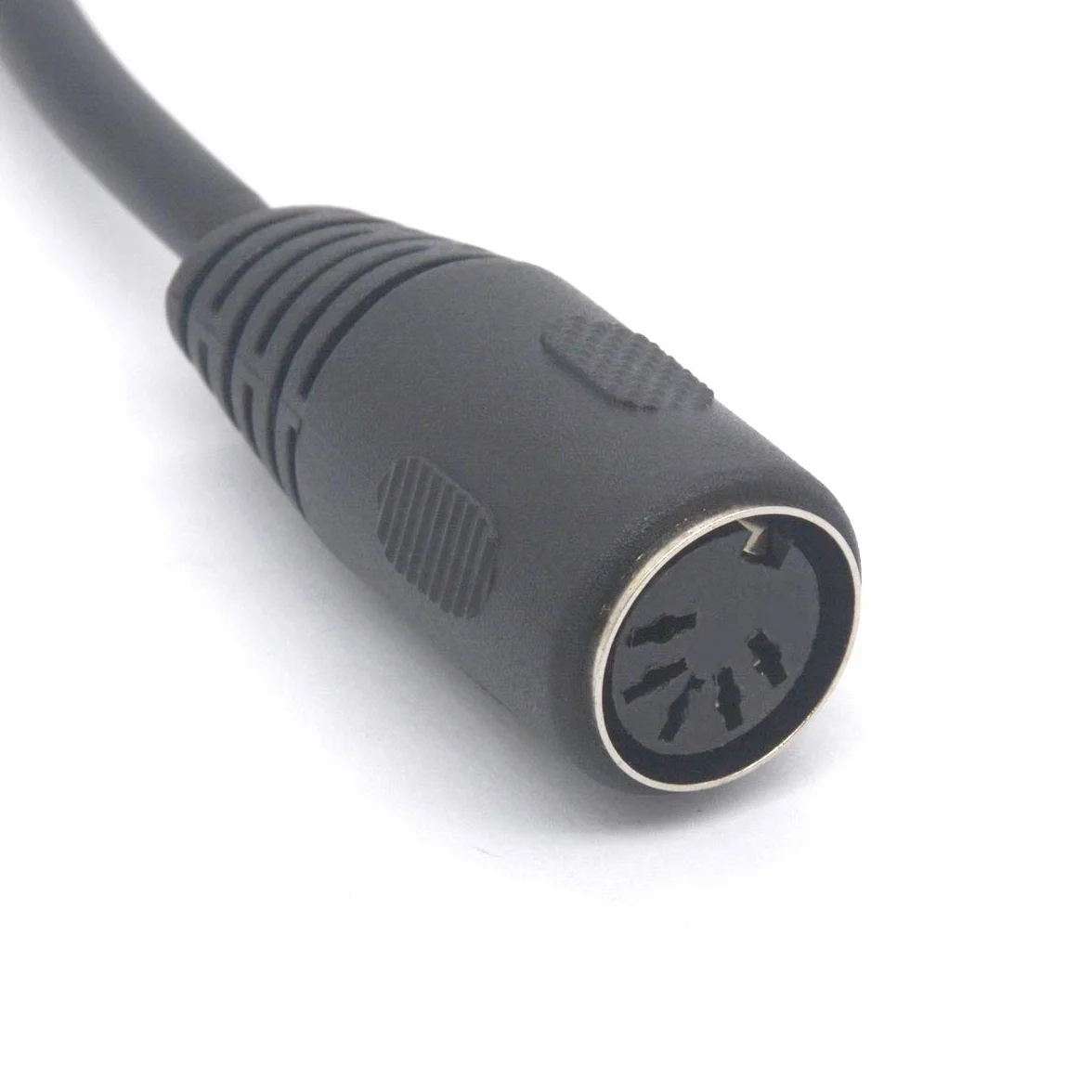 Adaptateur PS/2 vers AT pour clavier - Mini DIN mâle 6 broches vers MIDI femelle 5 broches