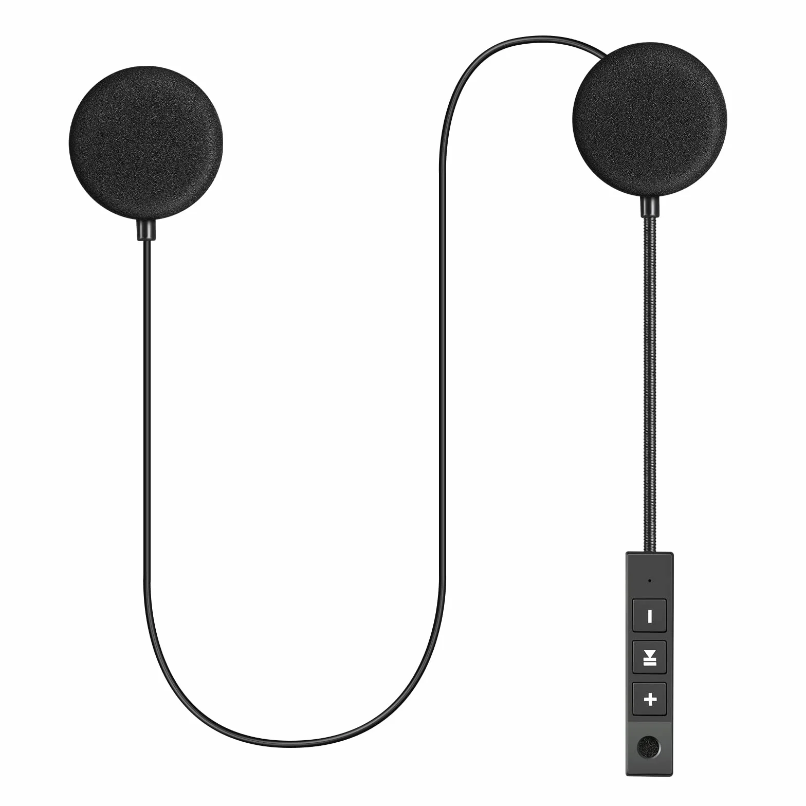 MAXTO Kask motocyklowy z Bluetoothem Słuchawki głośnomówiące głośnik Bluetooth 5.3 EDR, wysokiej jakości, automatyczny anwser