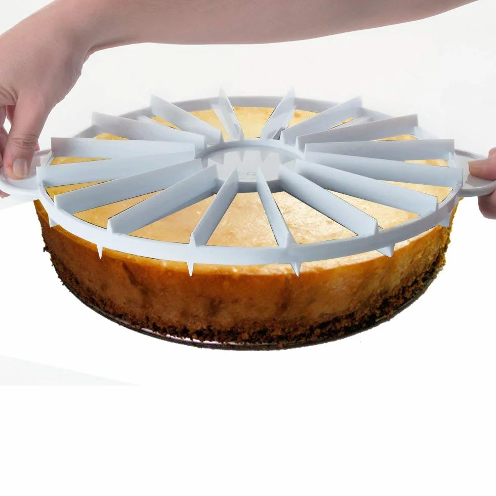 LACOR Marqueur à gâteau double face polypropylène blanc 30 x 27 x 30 cm