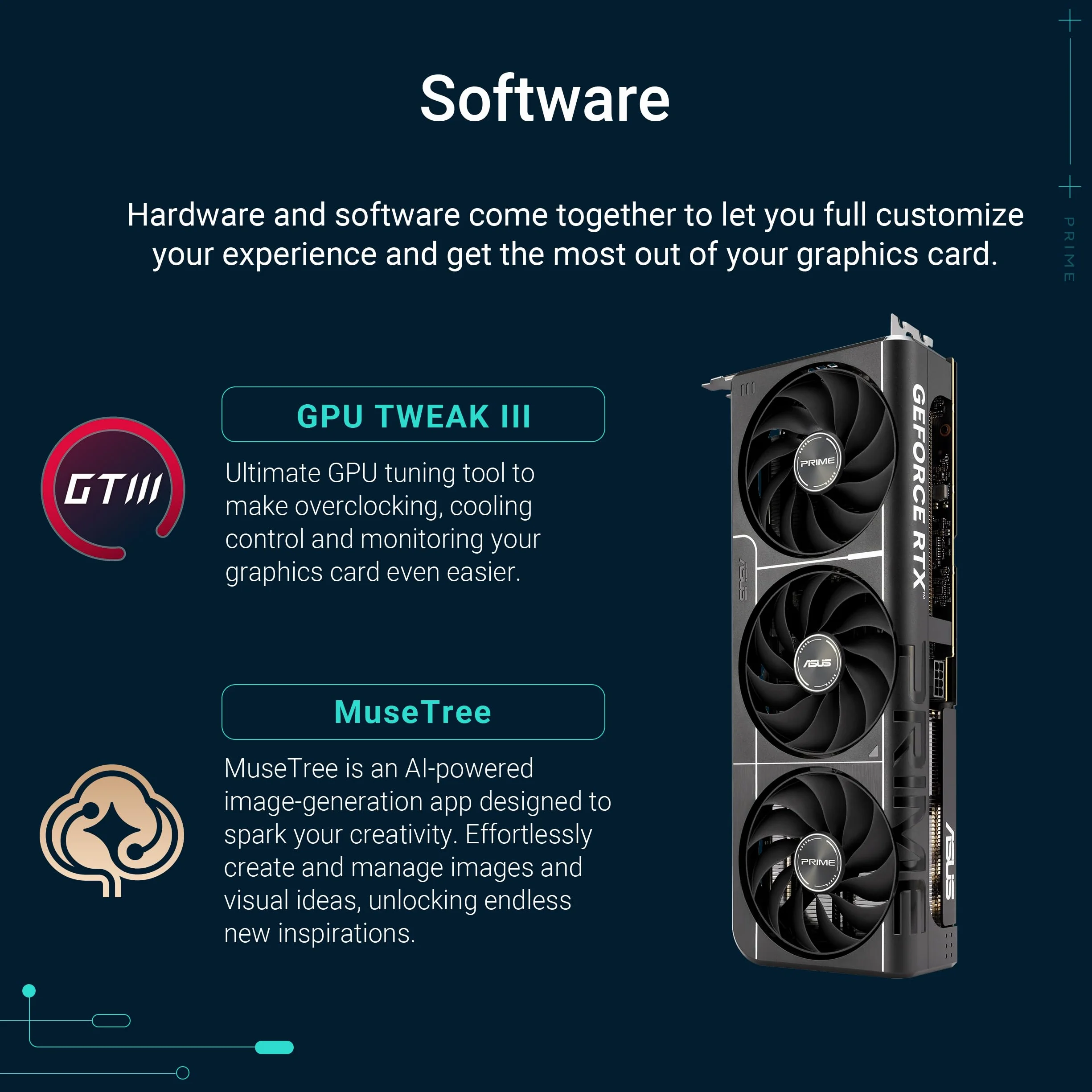ASUS Prime -RTX5060TI-O8G NVIDIA GeForce RTX 5060 Ti 8 GB GDDR7