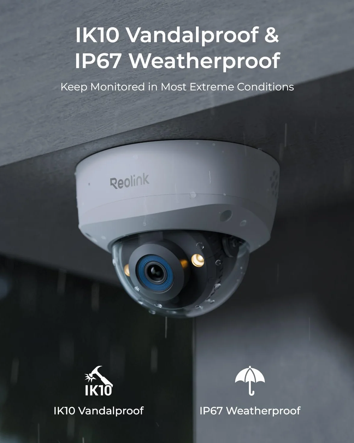 Reolink First 12MP wandaloodporna kamera bezpieczeństwa PoE, szeroki kąt widzenia 145°, kolorowy noktowizor, dwukierunkowe audio, inteligentne wykrywanie, RLC-1240A