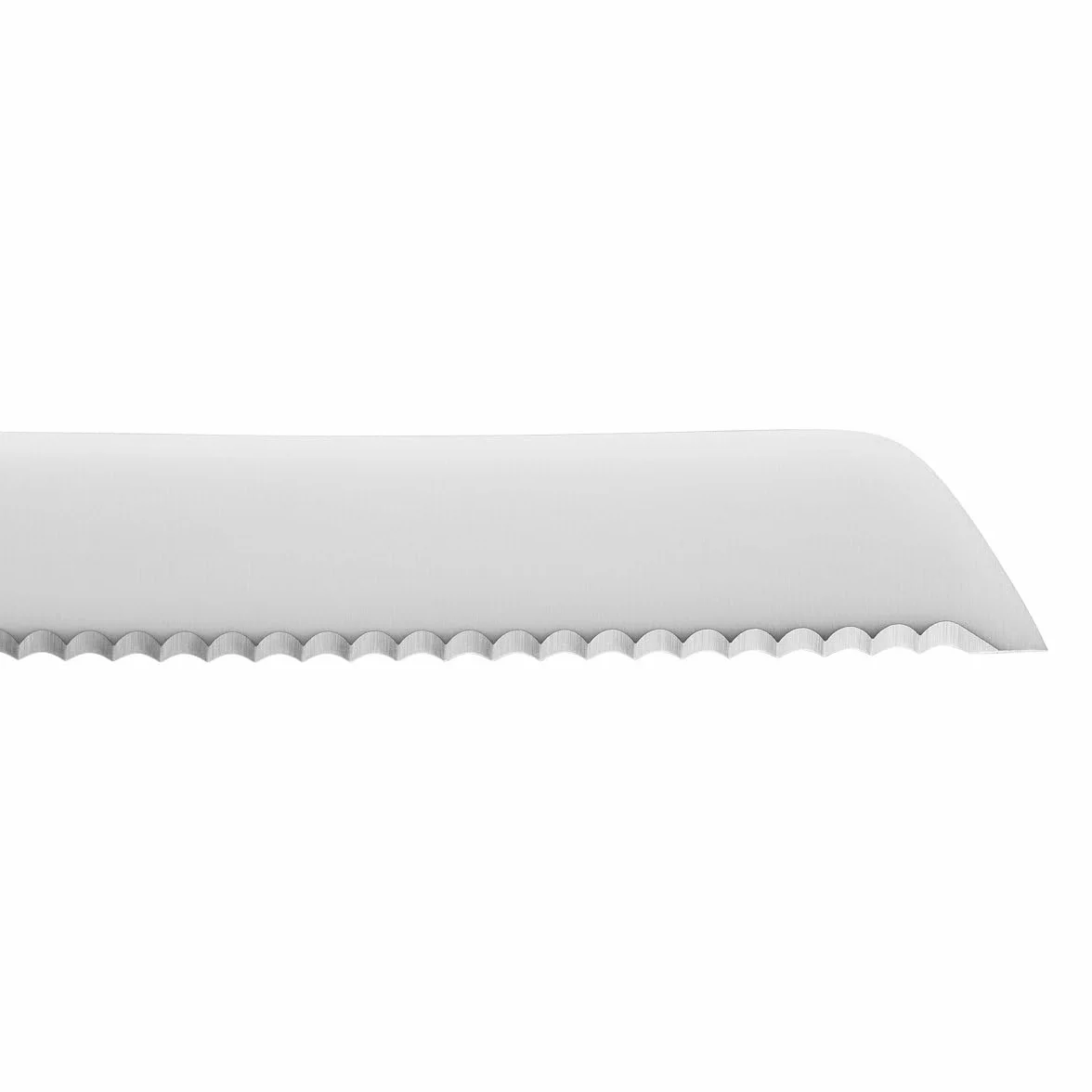 ZWILLING Couteau à Pain, Lame dentelée: 20 cm, Acier Inoxydable, Manche Noir, série Twin Pollux