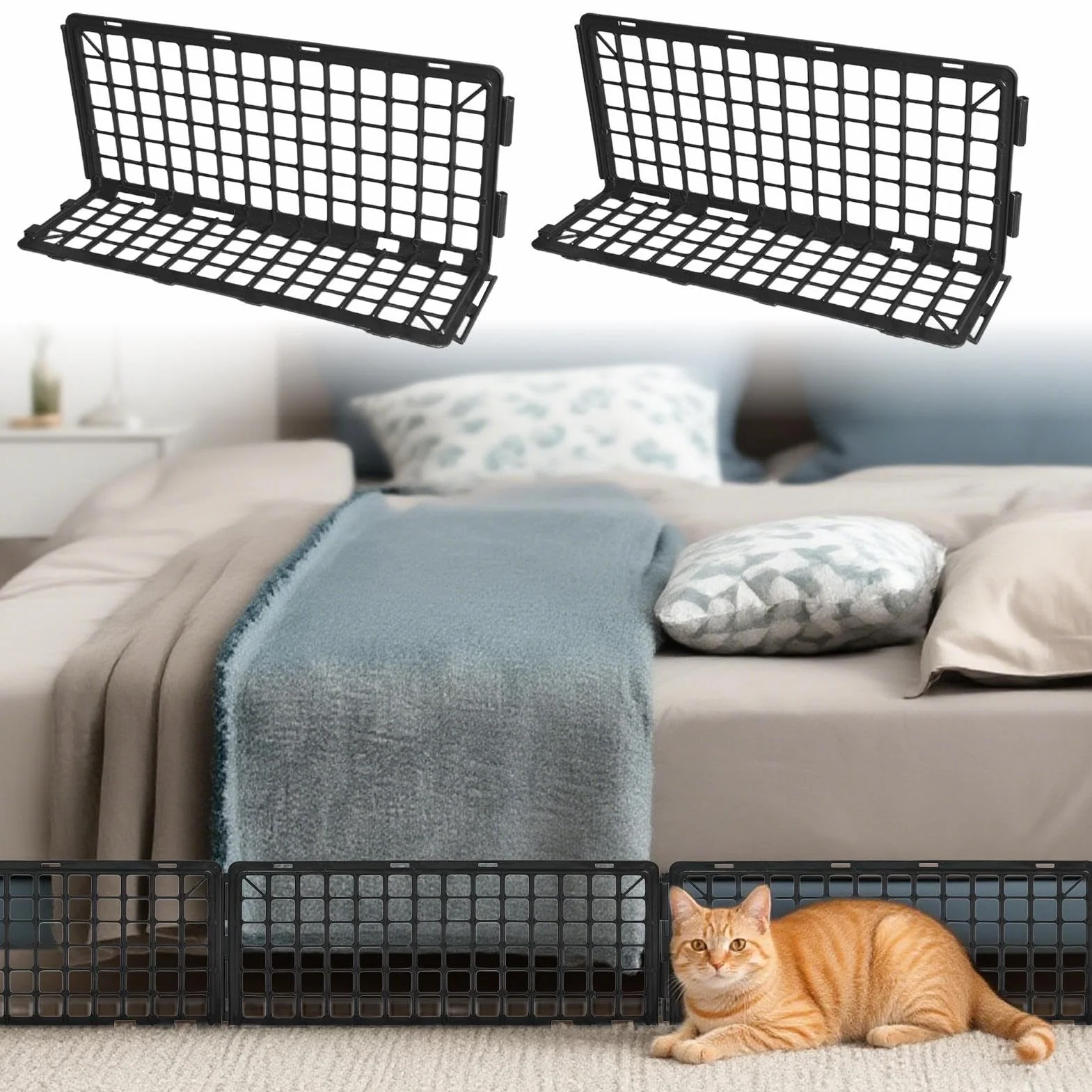 Blocage pour Canapé, Blocage sous Meuble Sécurité Animaux, Protège Animaux Solide Intérieur pour Crèche Maison Chambre