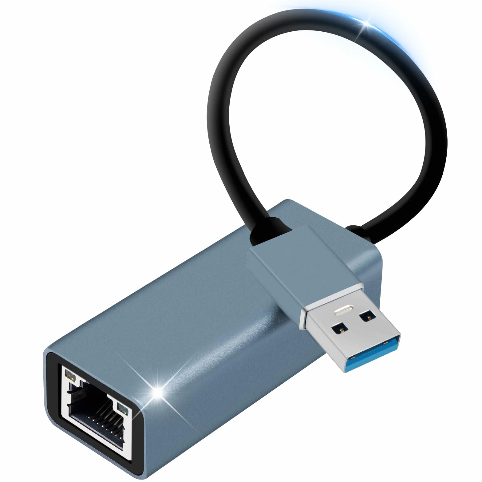 Adaptateur USB Ethernet Gigabit 1000Mbps RJ45 USB 3.0 LAN Réseau