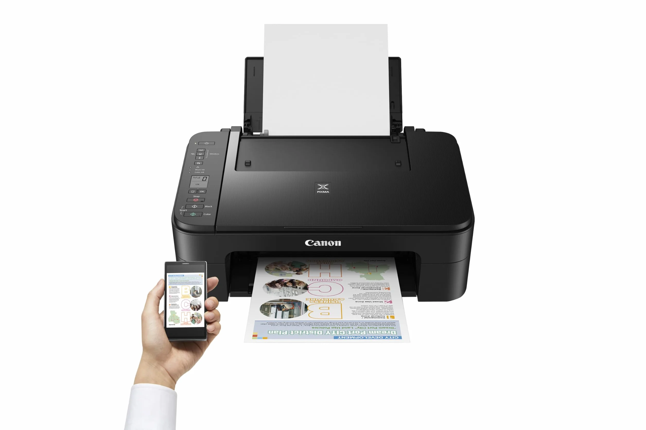 Canon Pixma TS3350 Bezprzewodowa drukarka wielofunkcyjna Czarny
