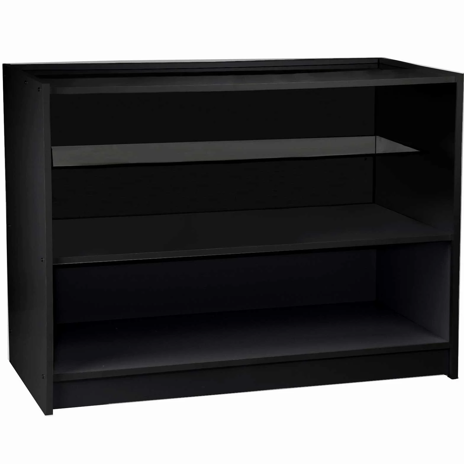 Monstershop Gemini Shop Les Comptoirs de Vente au Détail Verre Showcase Cabinet Écran Noir