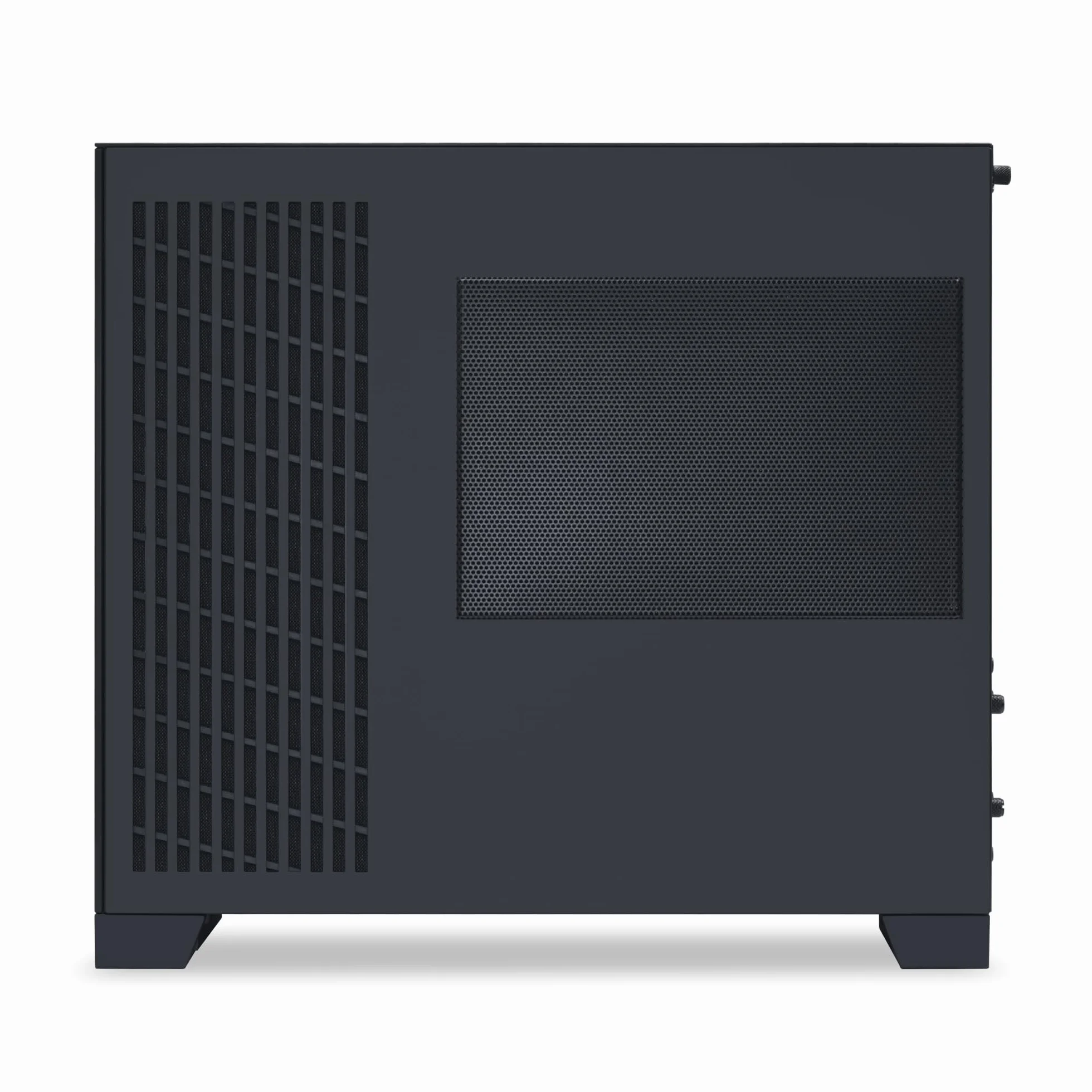 Lian Li O11 Dynamic Mini V2 obudowa PC, czarna, kompaktowa obudowa ATX Midi Tower z dwukomorową konstrukcją, szkłem hartowanym i modułową konstrukcją