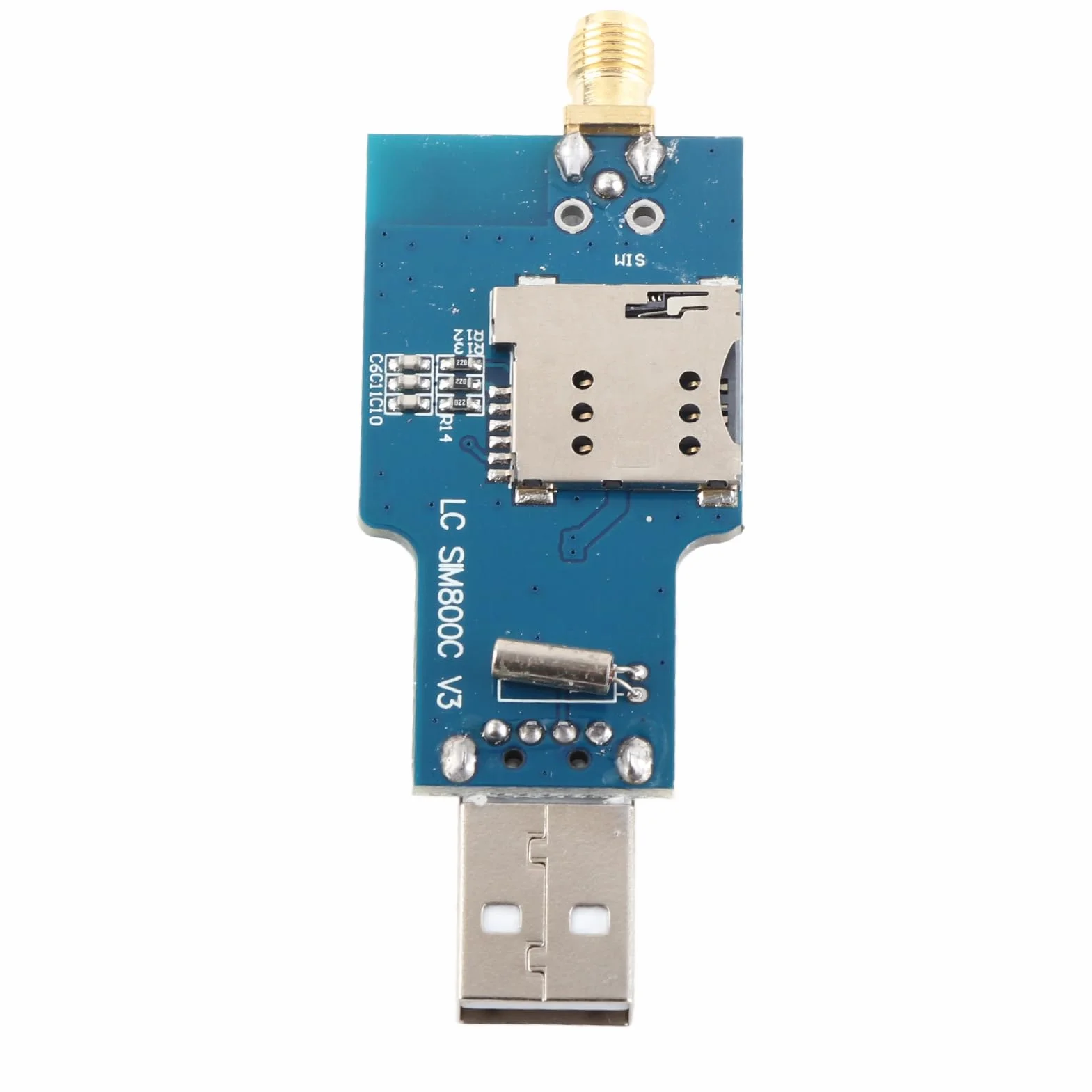 Module SIM800C USB vers GSM pour Données Vocales SMS GPRS TTS