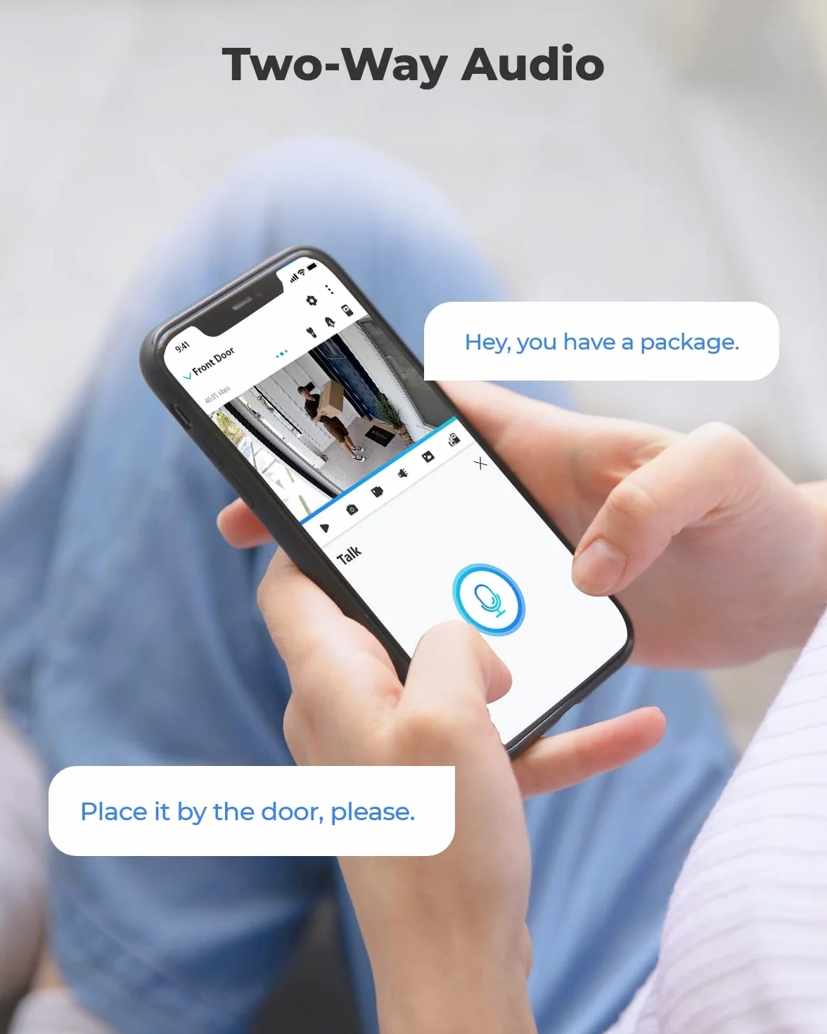 Reolink Solarna Kamera Zewnątrz, Akumulatorowa, Bezprzewodowa WiFi 1080P PIR Detekcja Ruchu, Dwukierunkowe Audio Gniazdo Kart Micro SD Bezprzewodowa Kamera IP, Argus Eco z Panelem Słonecznym