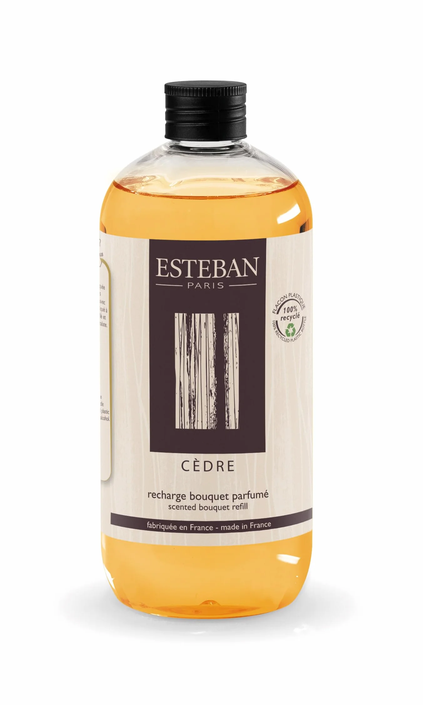 Recharge pour bouquet parfumé Cèdre 500ml - Esteban