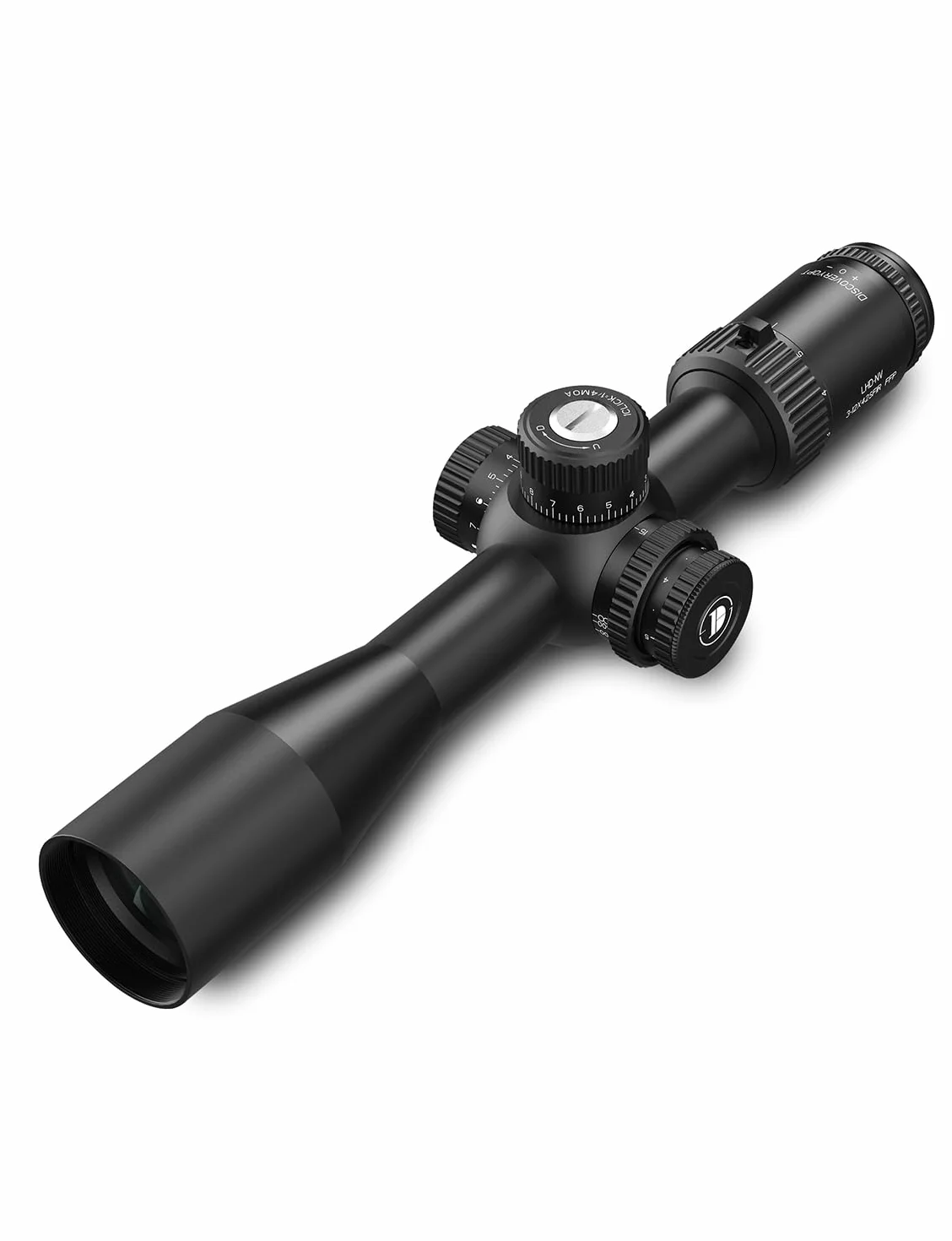 Luneta celownicza LHD 3-12X42/4-16x44SFIR FFP kompaktowa, lekka optyka, 1/4 MOA, sześciostopniowa siatka podświetlana na czerwono, luneta do przygód na świeżym powietrzu z tubusem 30 mm