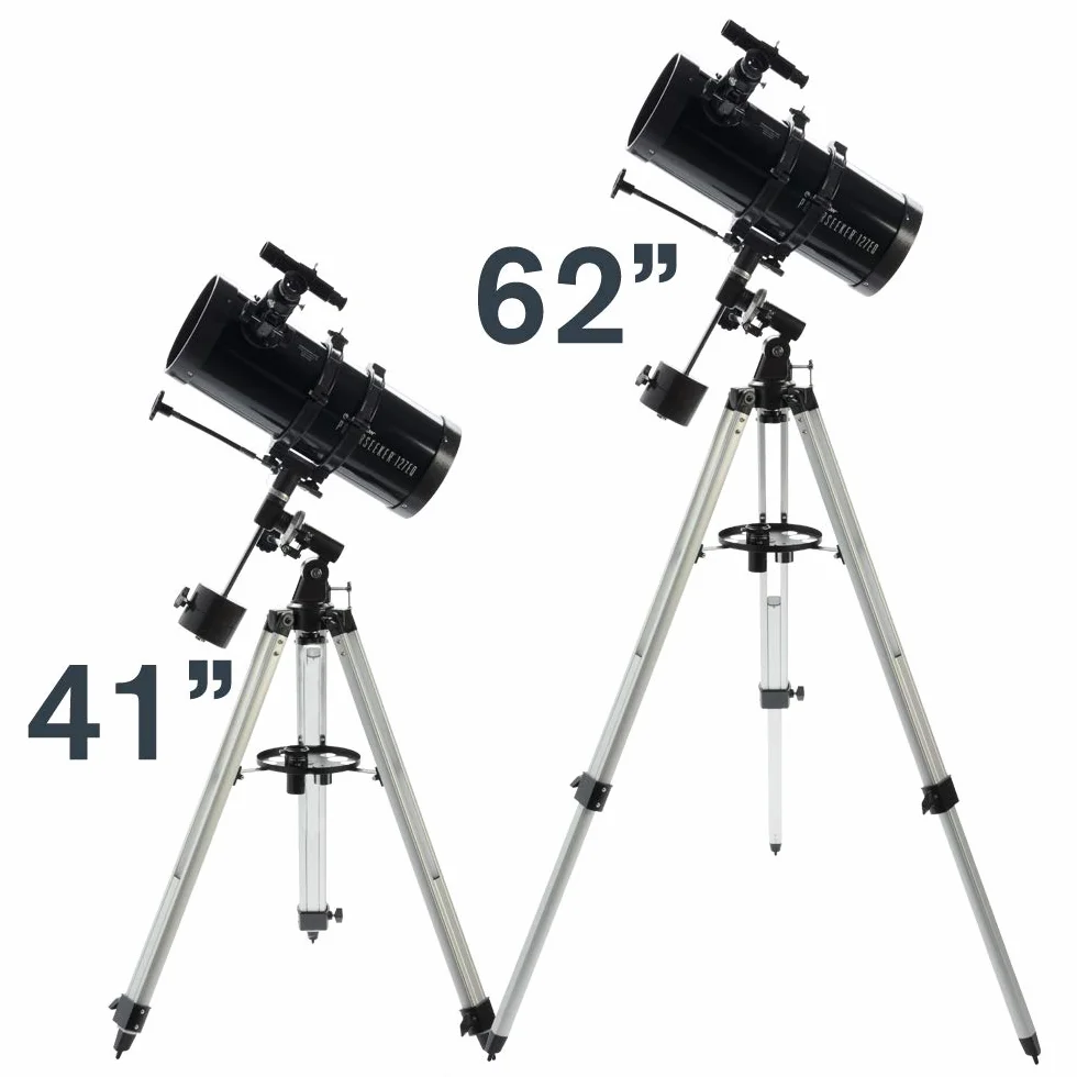 Celestron 21049 PowerSeeker 127EQ - Teleskop zwierciadlany Celestron 21049 PowerSeeker 127EQ, czarny
