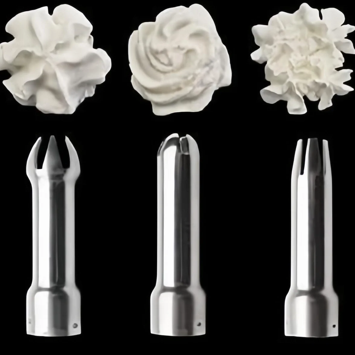 Siphon Chantilly Professionnel 500ml Inox Aluminium avec 3 Douilles pour Mousses et Crèmes