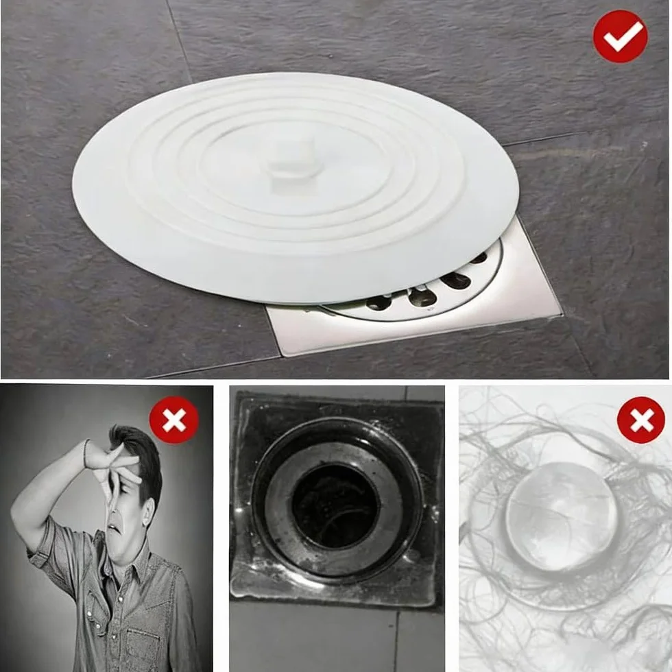 Bouchon pour Baignoire Silicone 15.5 CM Universel