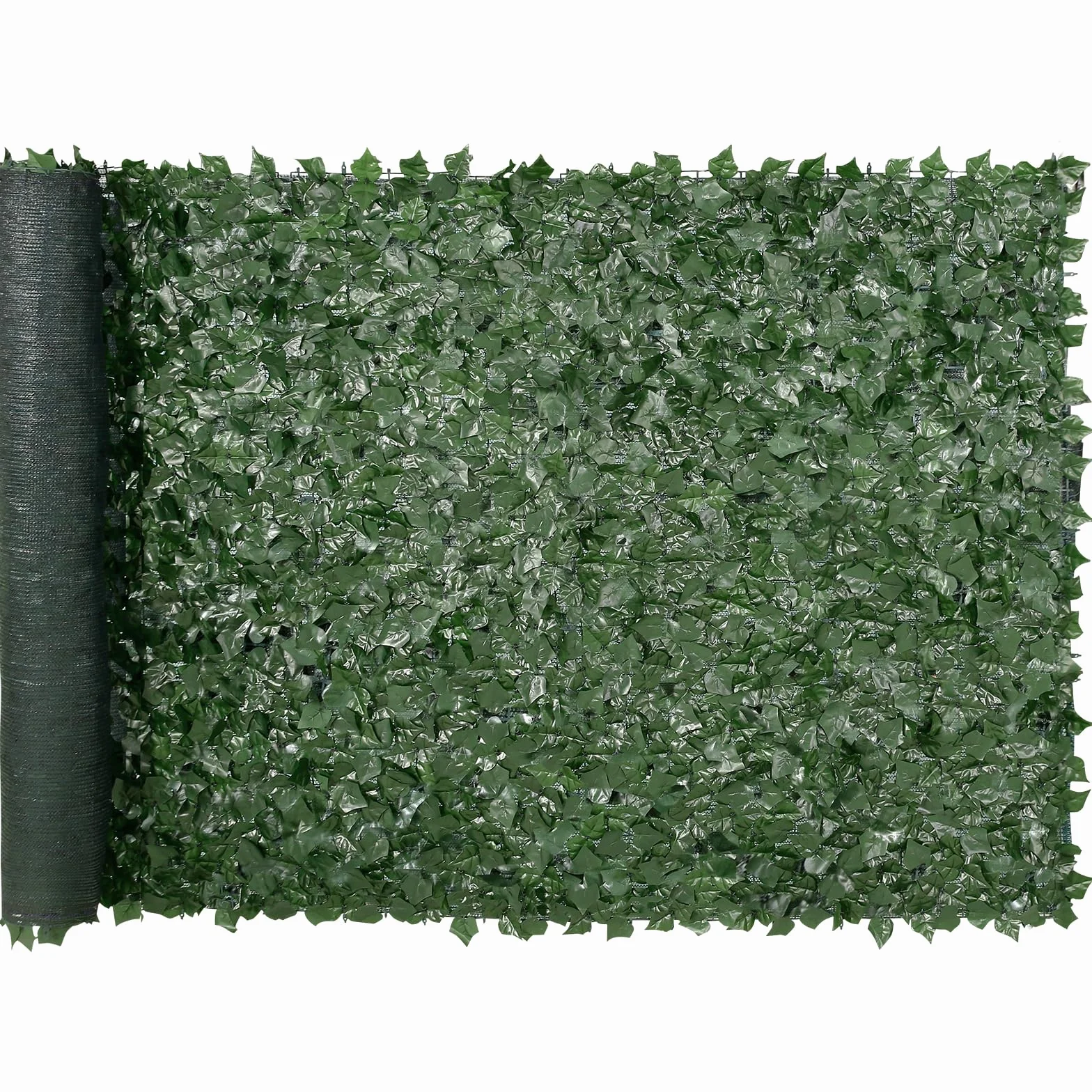 VEVOR Haie Artificielle 150x300 cm Brise-Vue Clôture Lierre Artificiel Intimité Support Tissu Maillé Joint Renforcé Déco Fausses Feuilles Jardin Extérieur