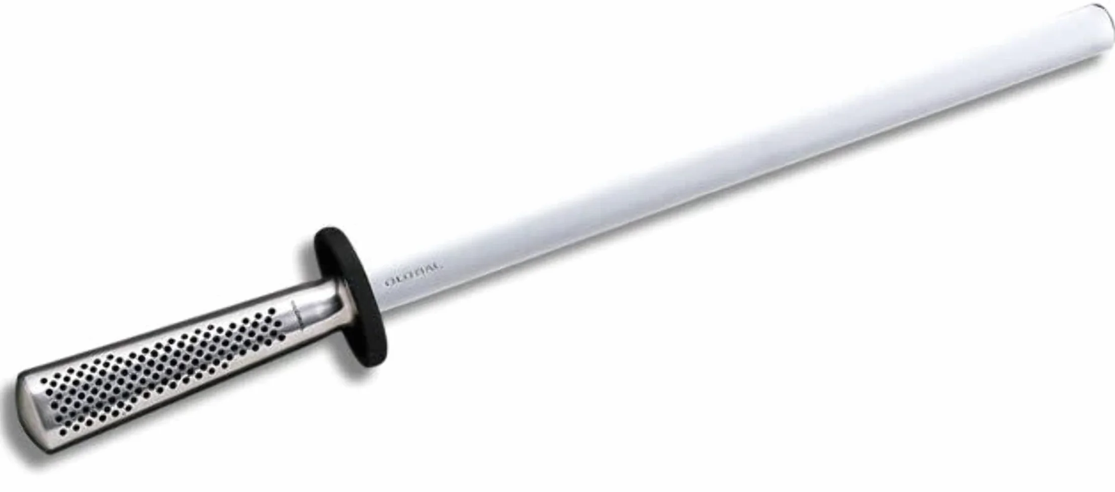 Global Knives G-39 Fusil à aiguiser en acier inoxydable diamanté Cromova 18 30 cm