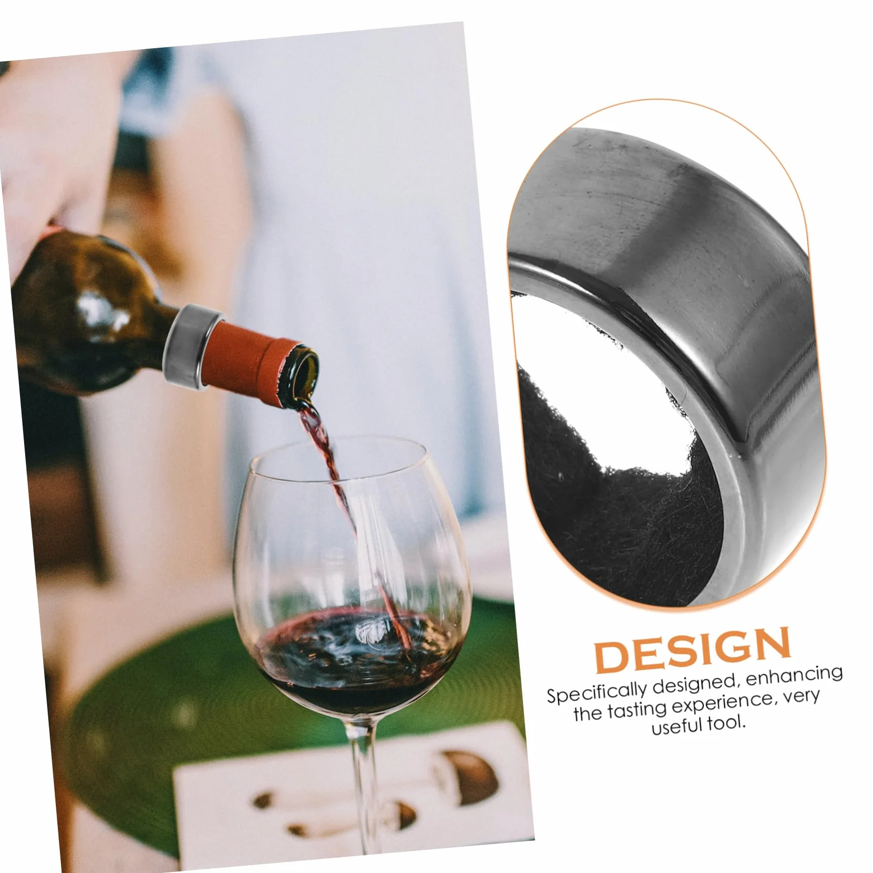 Anneau de vin anti- - Collier anti- - Collier anti- - Collier anti- - Collier pour bouteille de vin