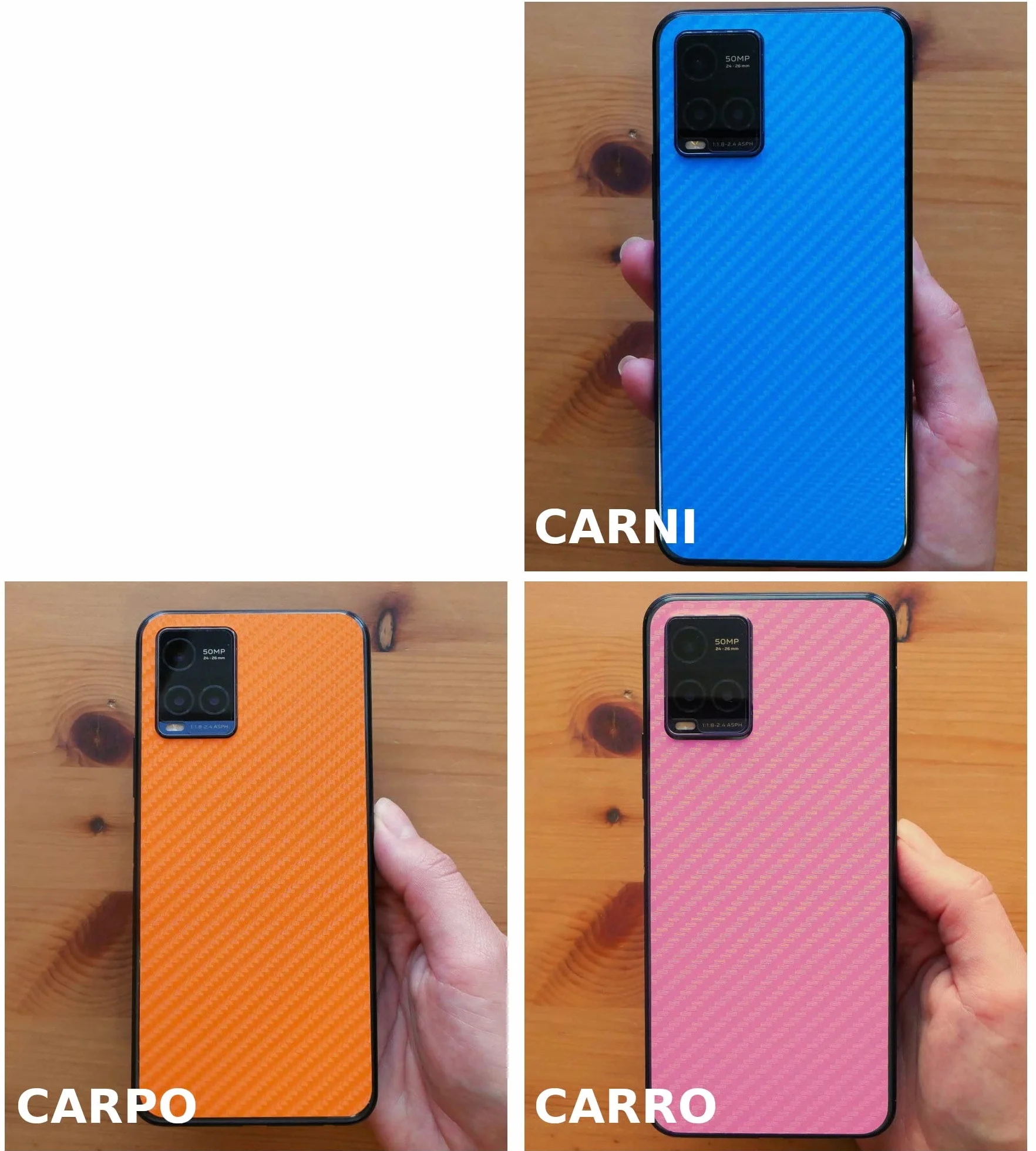 apgo Skins folia naklejka skórka strukturalna na TYŁ do OnePlus 11 - Carbon Czarny