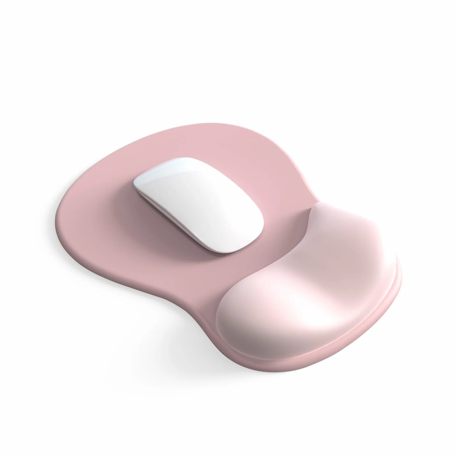 Tapis de Souris Ergonomique avec Repose-Poignet en Gel, Base PU Antidérapant