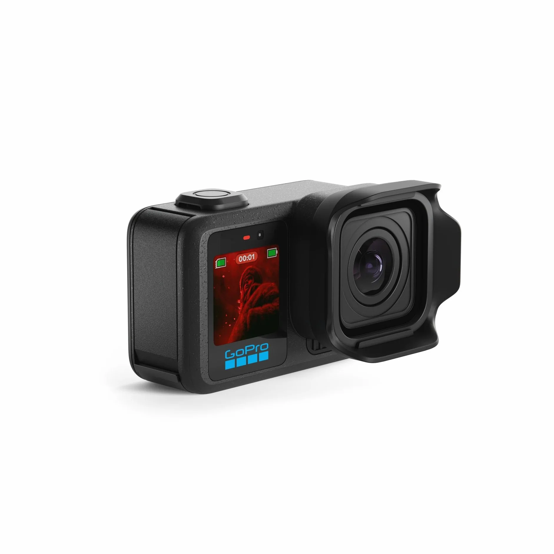 GoPro MISSION 1 PRO – kompaktowa kamera sportowa do kina, wideo 8K60, przetwornik 1-calowy, zaawansowana wydajność przy słabym oświetleniu, zdjęcia 50 MP, tryb zwolnionego tempa, stabilizacja obrazu