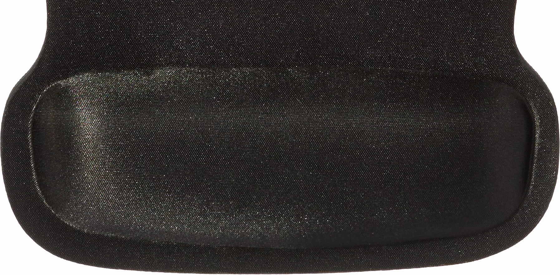 Amazon Basics Tapis de Souris irrégulier avec Repose-Poignet en Gel 20 x 25 cm Noir