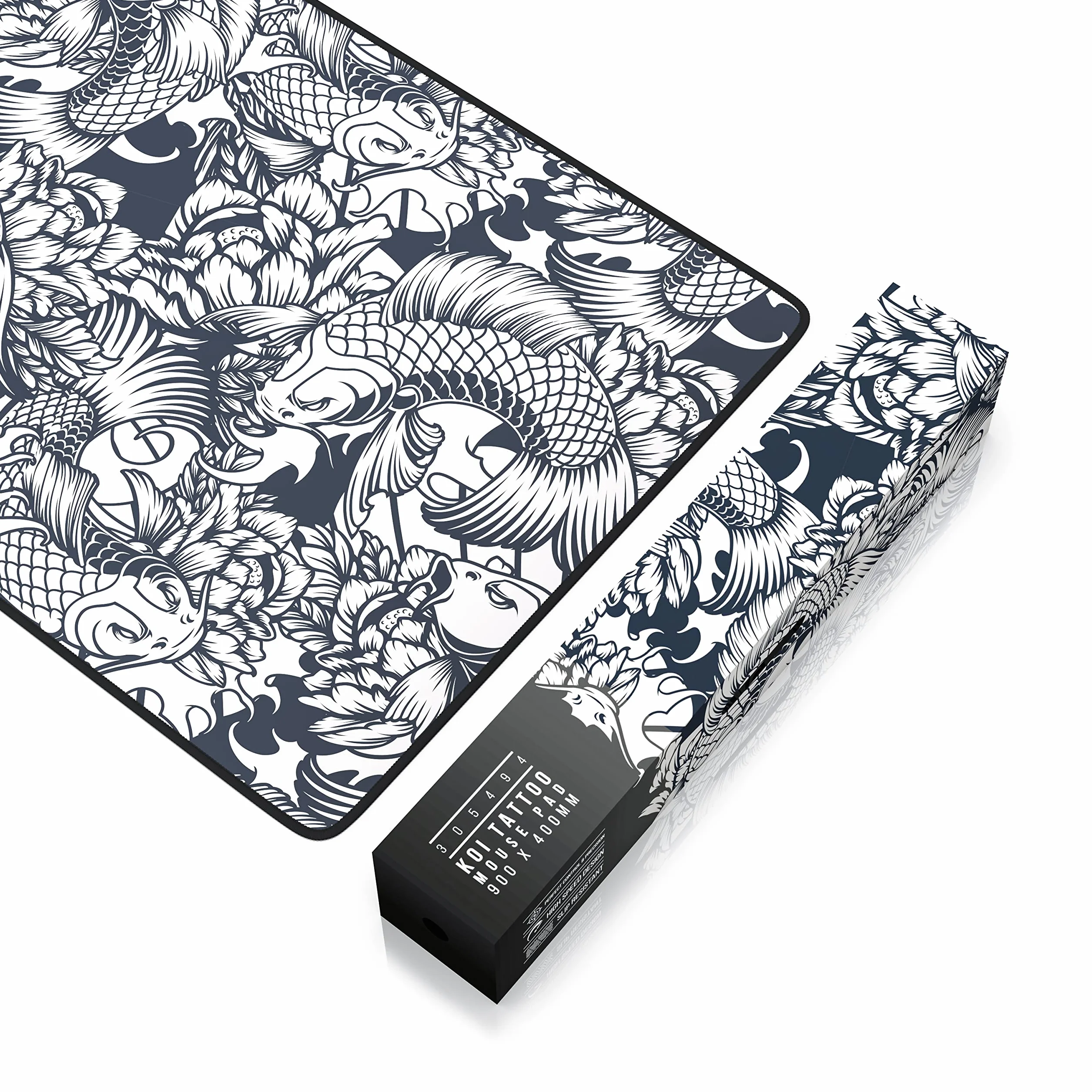 TITANWOLF Tapis de Souris Gaming XXL 900x400mm, Mouse Pad Bureau Gamer Extra Large Tissu Antidérapant Haute Précision