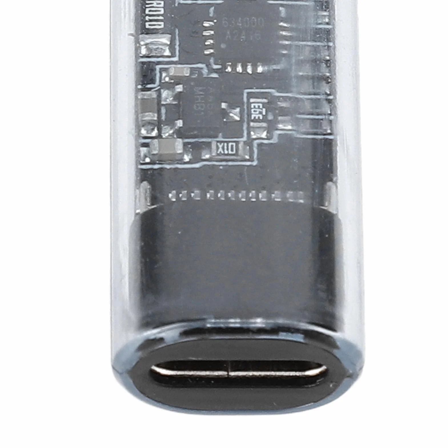 Miernik Mocy Adaptera USB C, Tester Miernika Mocy Adaptera USB C, PD240W 60 Hz 40 Gb/s 8 K Wykryj Napięcie Prądu Zasilania, Adapter Przedłużający USB C Męski na żeński.