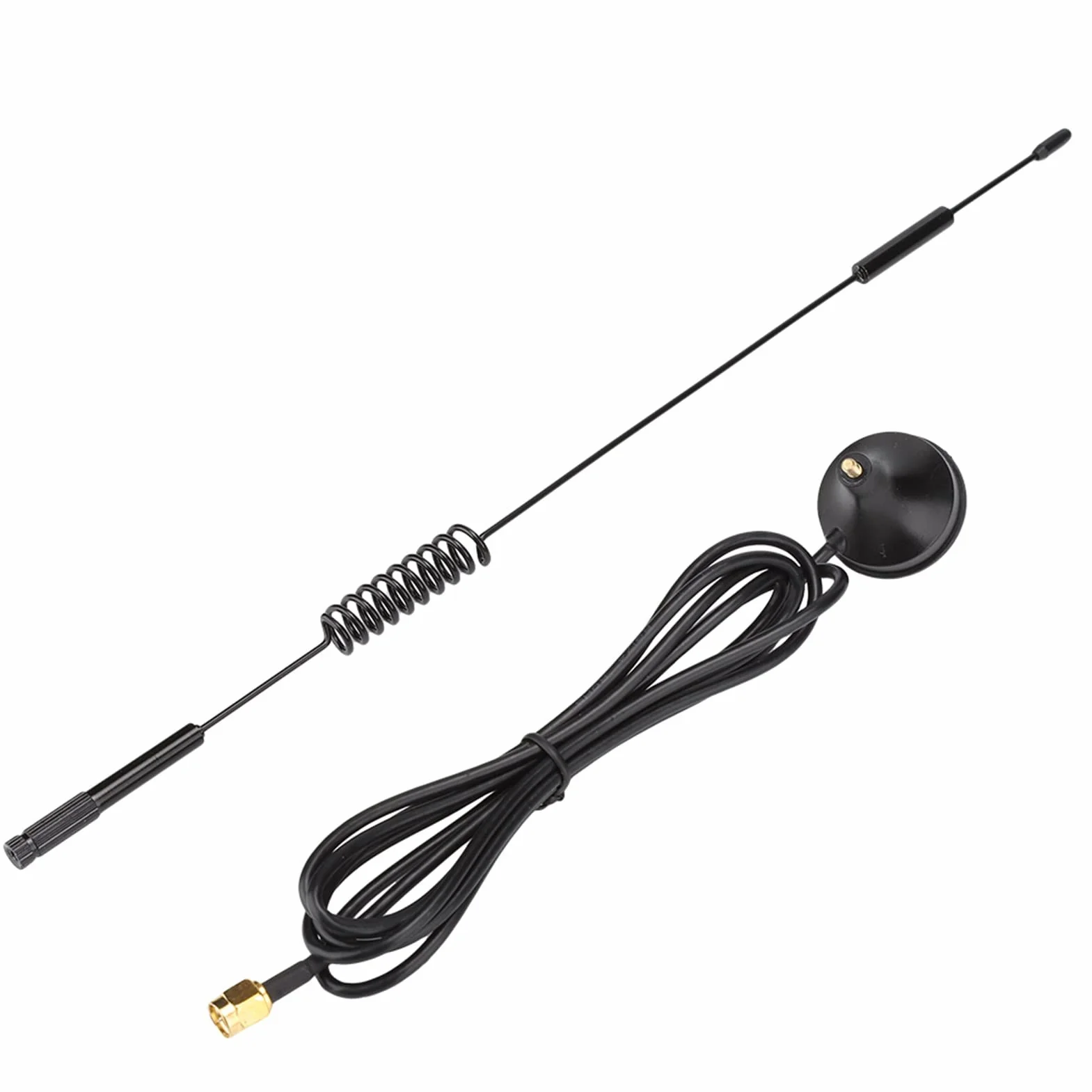 Antena Yctze 433 MHz 10 DBi o Dużym Wzmocnieniu — moduł Bezprzewodowy 31 Cm z Zasysaniem Magnetycznym, Męski SMA, Idealny do Sieci Obwodowych, Częstotliwości Telewizyjnych i