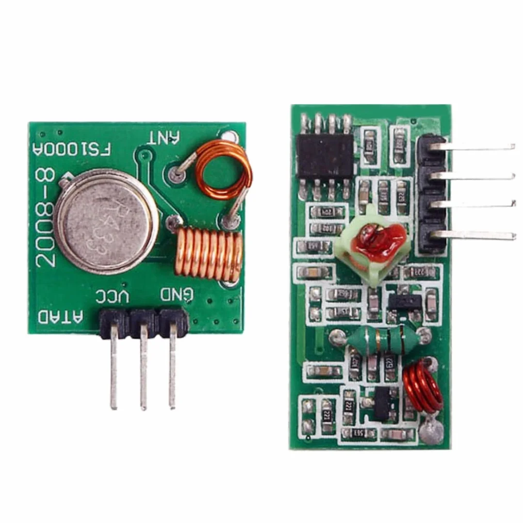 Bezprzewodowy modu? nadawczy i odbiornika DollaTek 433Mhz RF do Arduino Raspberry Pi Arm MCU WL
