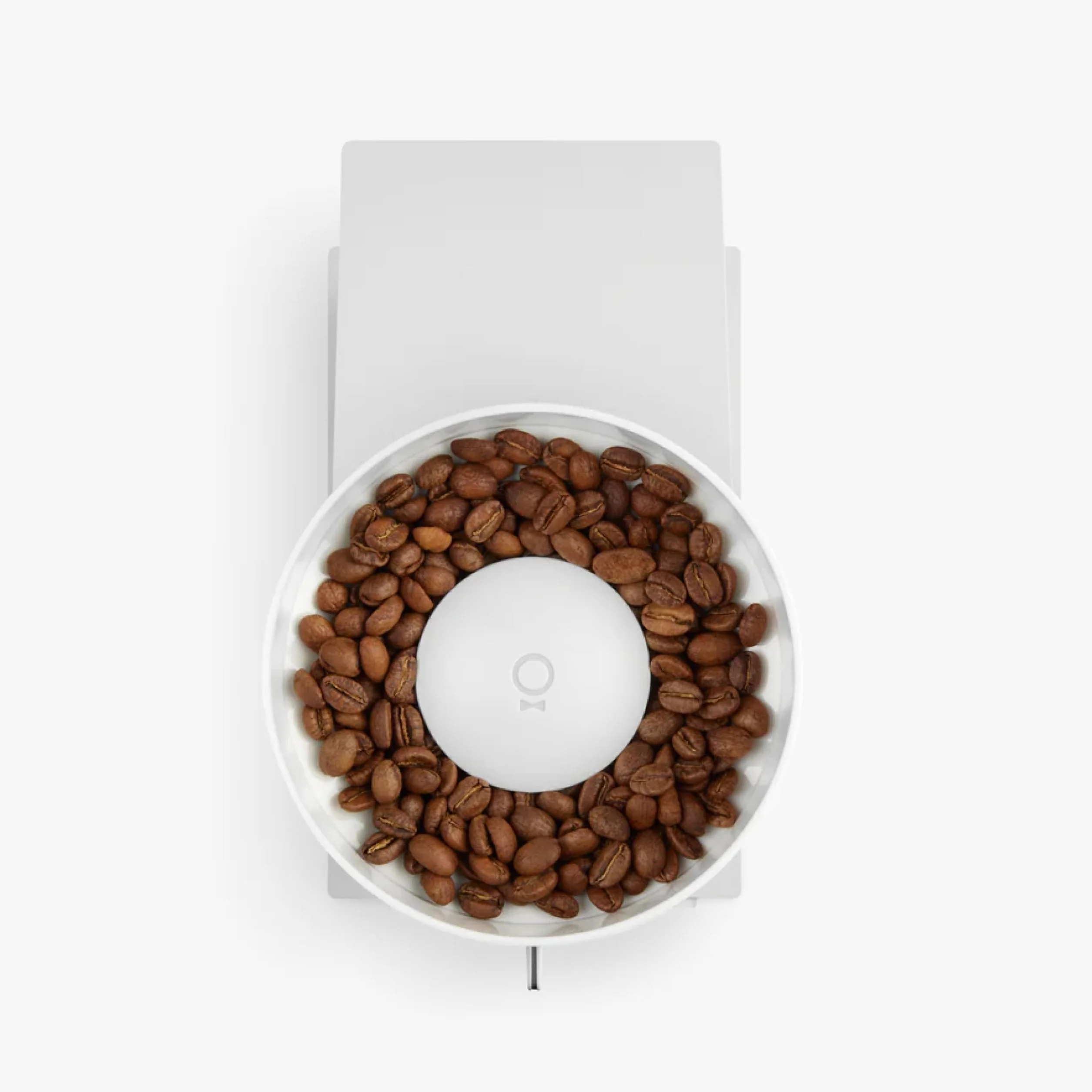 Moulin à café avec meule conique Fellow Opus - Moulin à café électrique tout usage - espresso, goutte-à-goutte, presse française et infusion à froid - Couleur Blanc mat