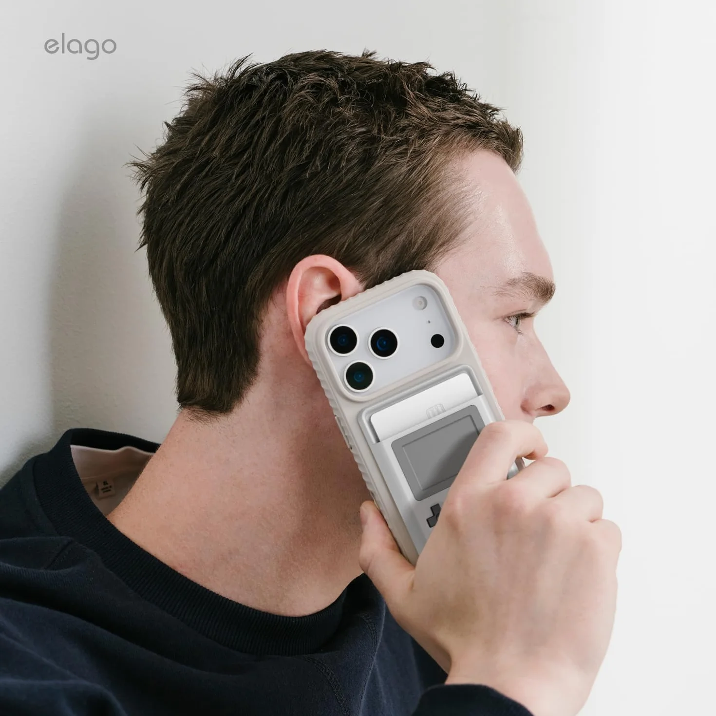 elago W5 Magnetyczny portfel na karty, 2 karty, kompatybilny z MagSafe, do iPhone - bezpieczny ochrona telefonu, ochrona przed zarysowaniami i uszkodzeniami