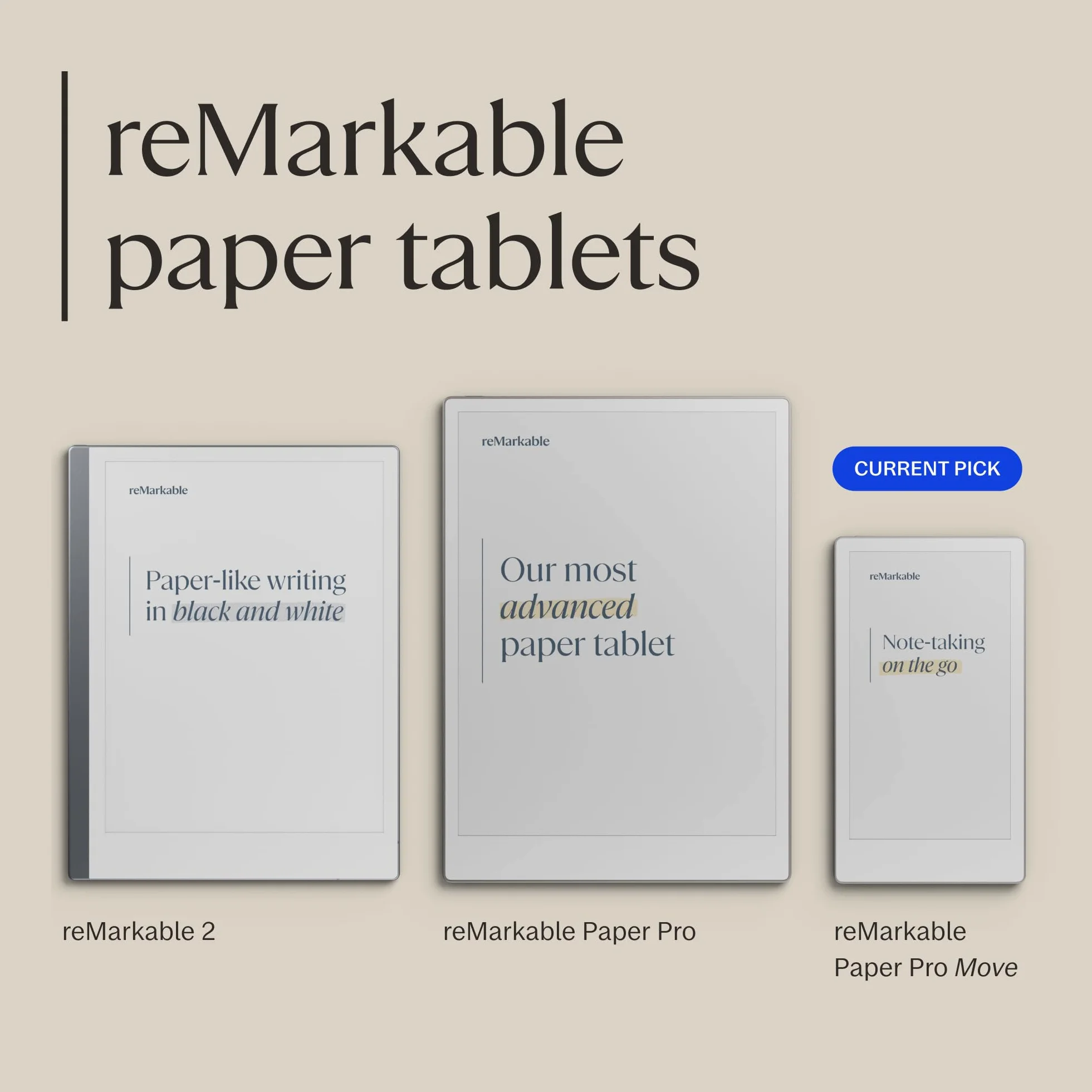 reMarkable Zestaw Luxury reMarkable Paper Pro Move | Tablet E-Ink - Wyświetlacz Kolorowy 7,3" + Rysik Marker Plus ze Zintegrowaną Gumką + Etui Book Folio Skórzane Czarne