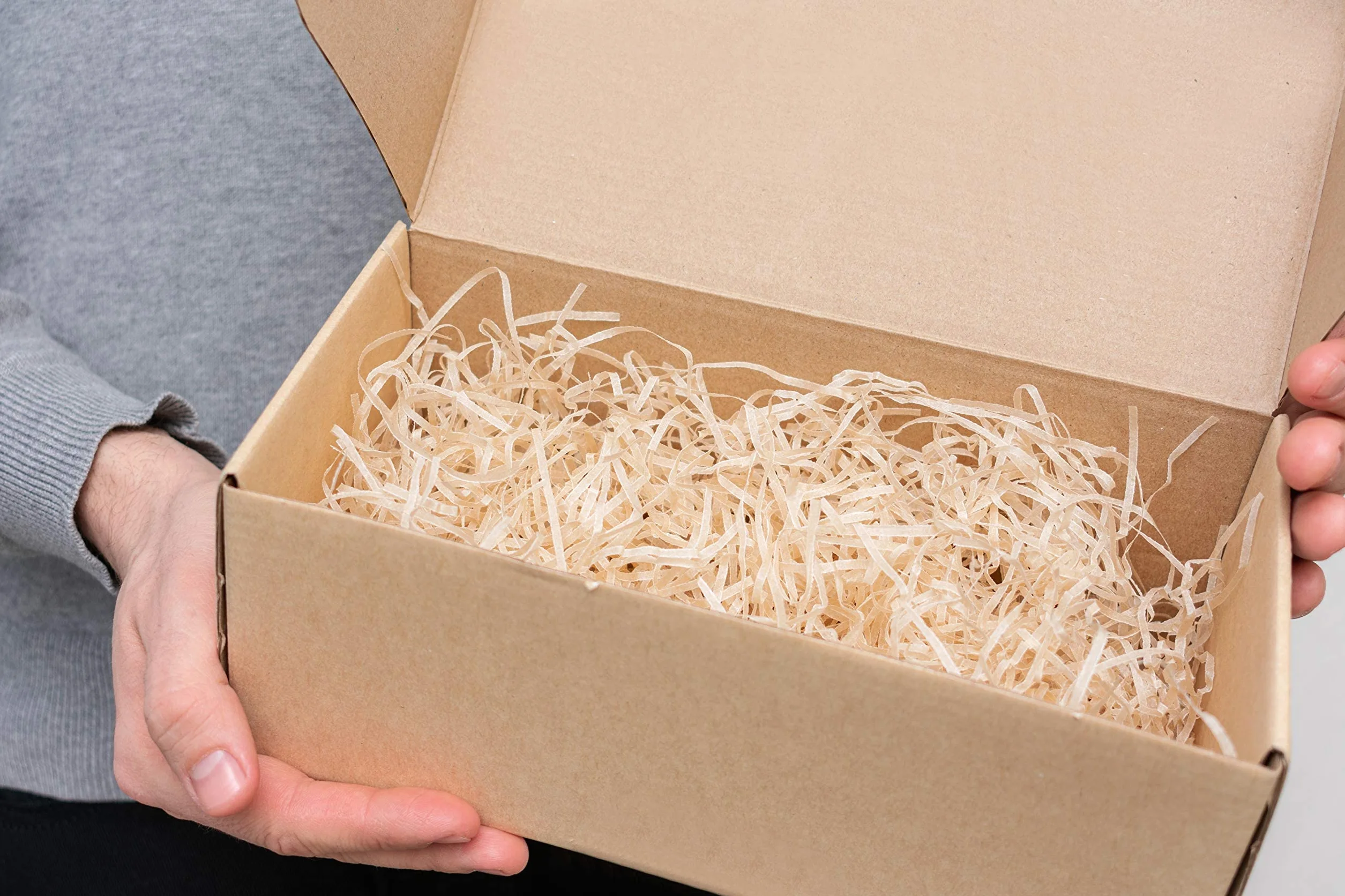 Frisure de bois pour colis 1 kg - Matériel de remplissage emballage