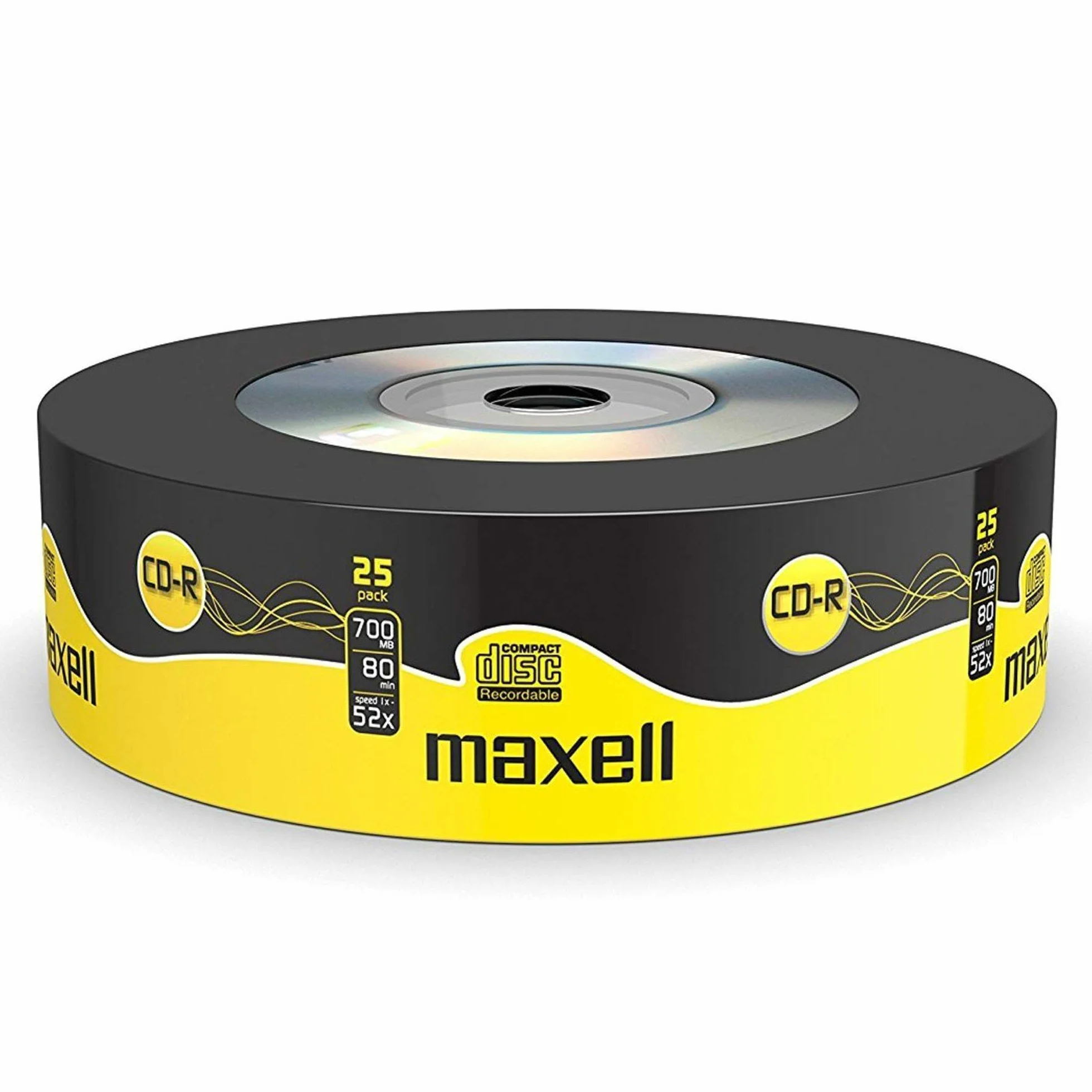 CD-R 80 XL 52x 25 Shrink