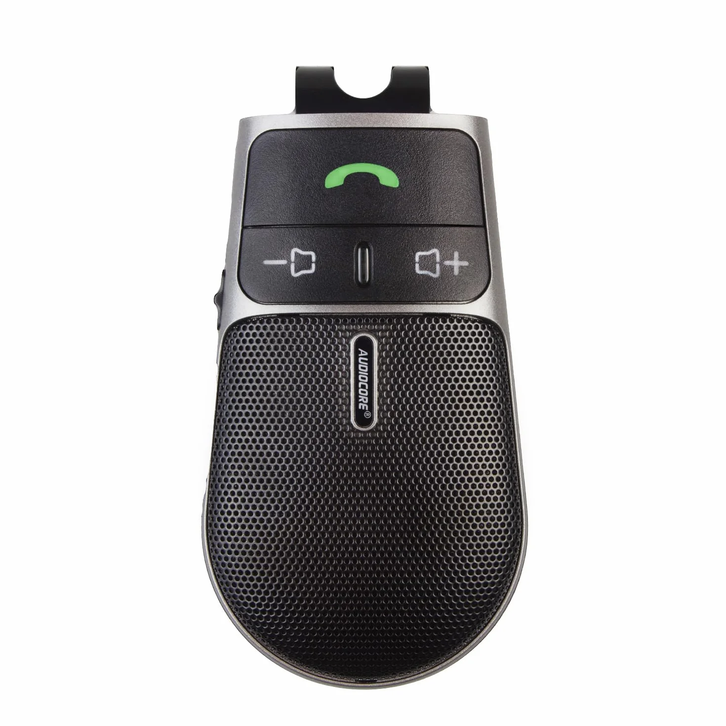 Audiocore AC480 Bezprzewodowy zestaw głośnomówiący A2DP – klips na wizjer Bluetooth 5.0 kompatybilny z Siri Google Assistant
